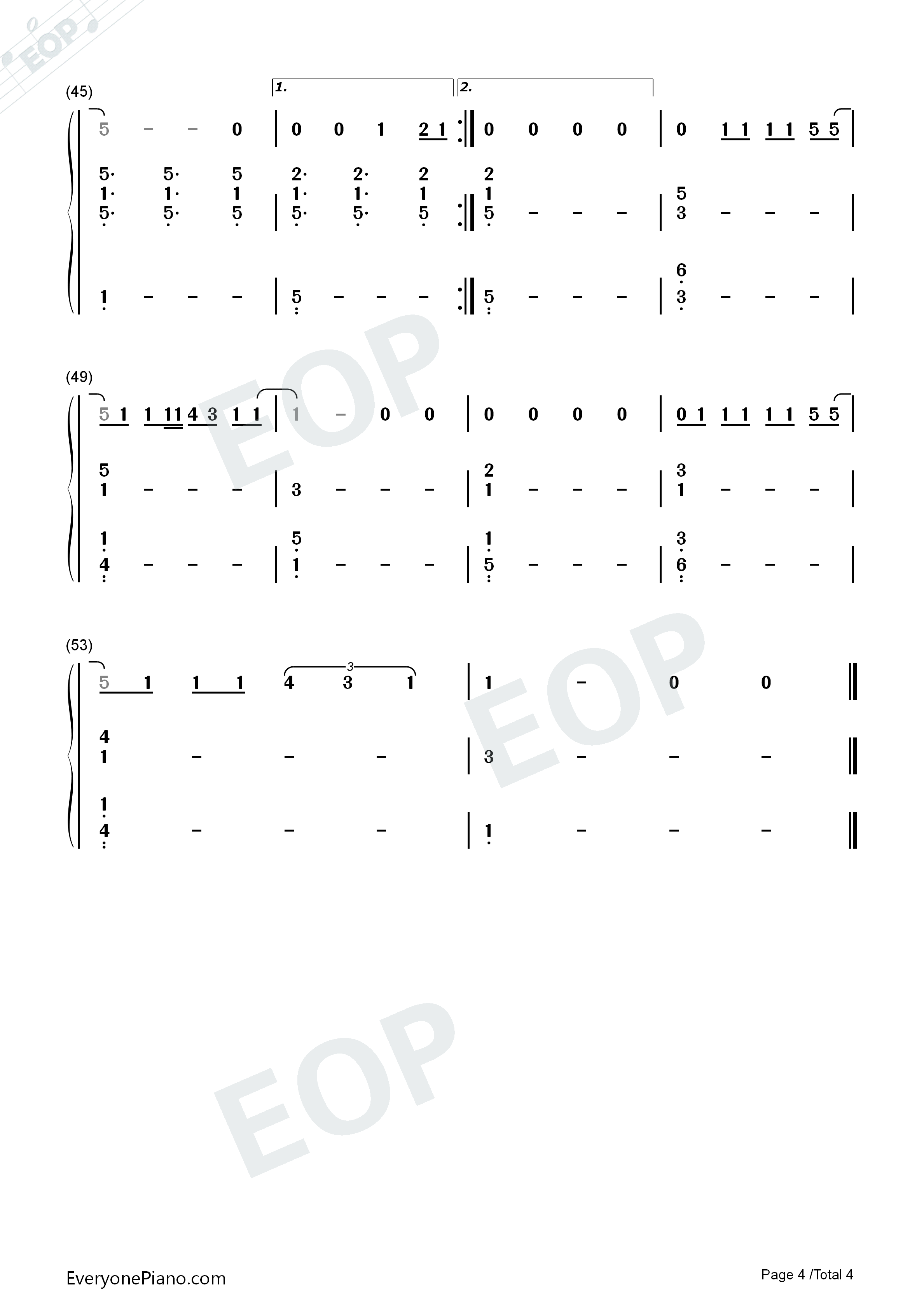 When_We're_Old钢琴简谱_Ieva_Zasimauskaitè演唱