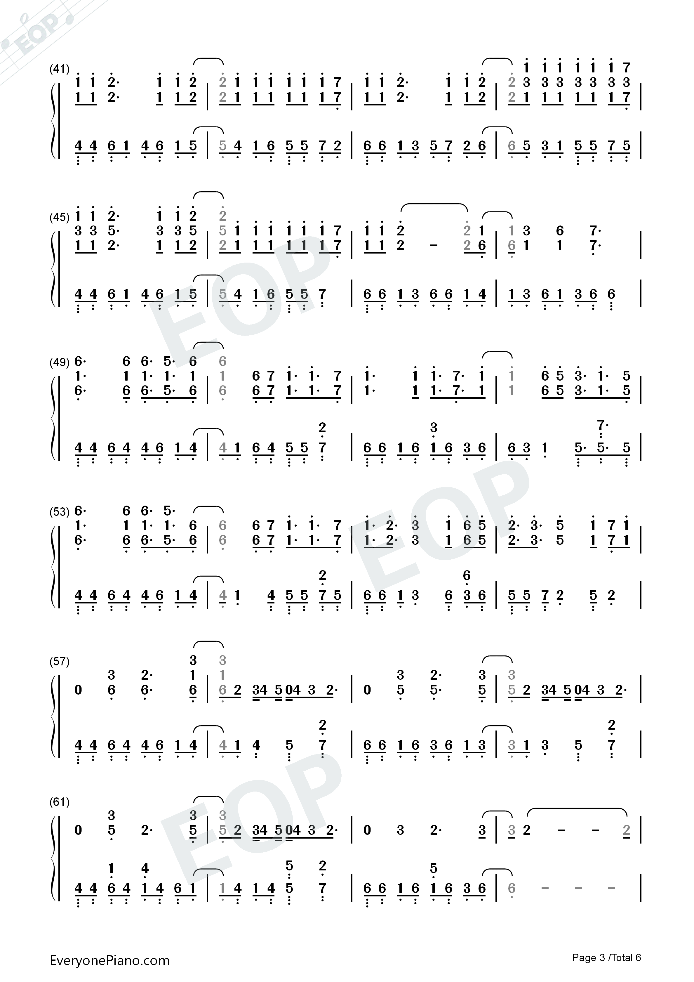 Pick_Me钢琴简谱_CJ_E&M演唱