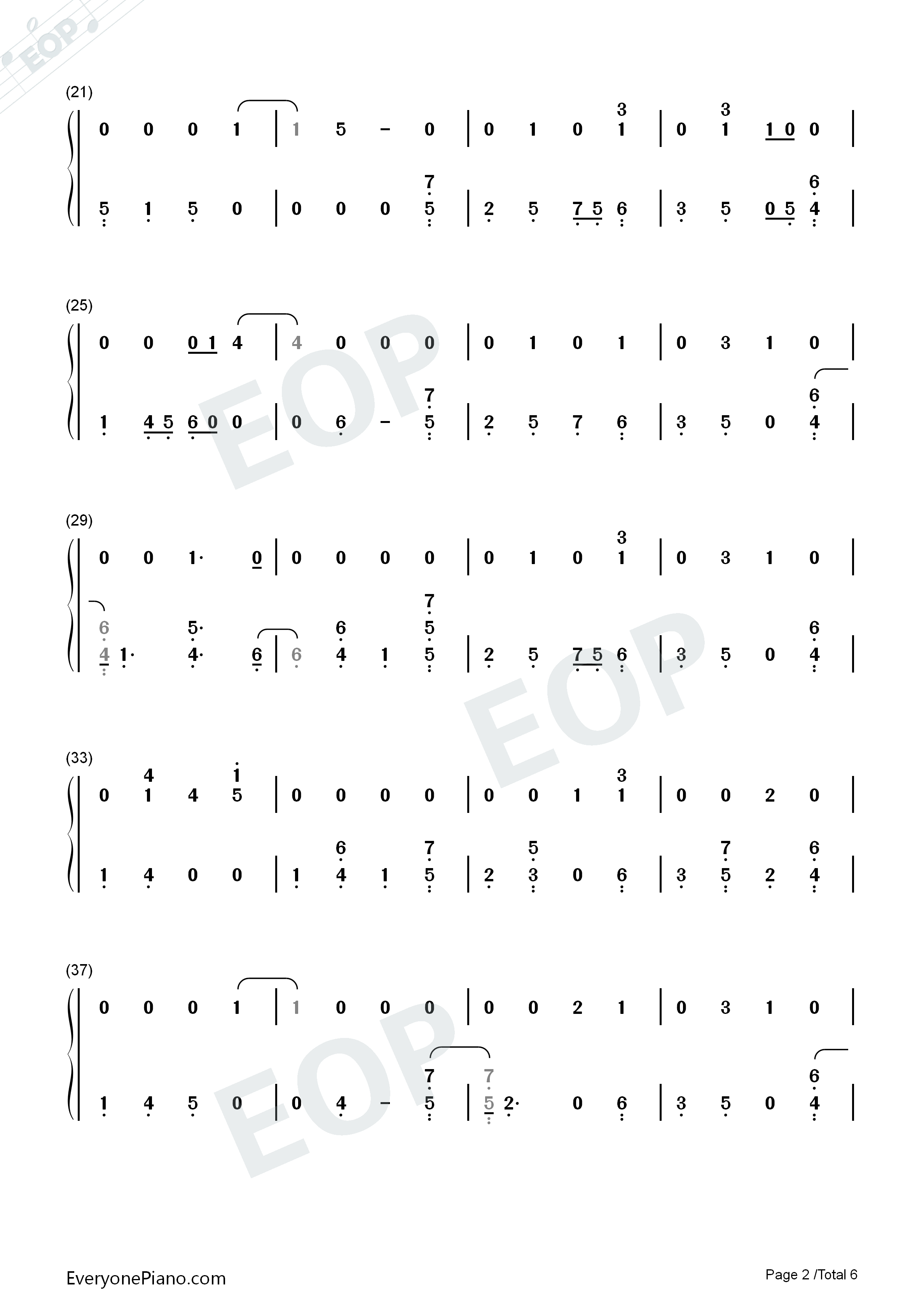 Wild_Love钢琴简谱_James_Bay演唱