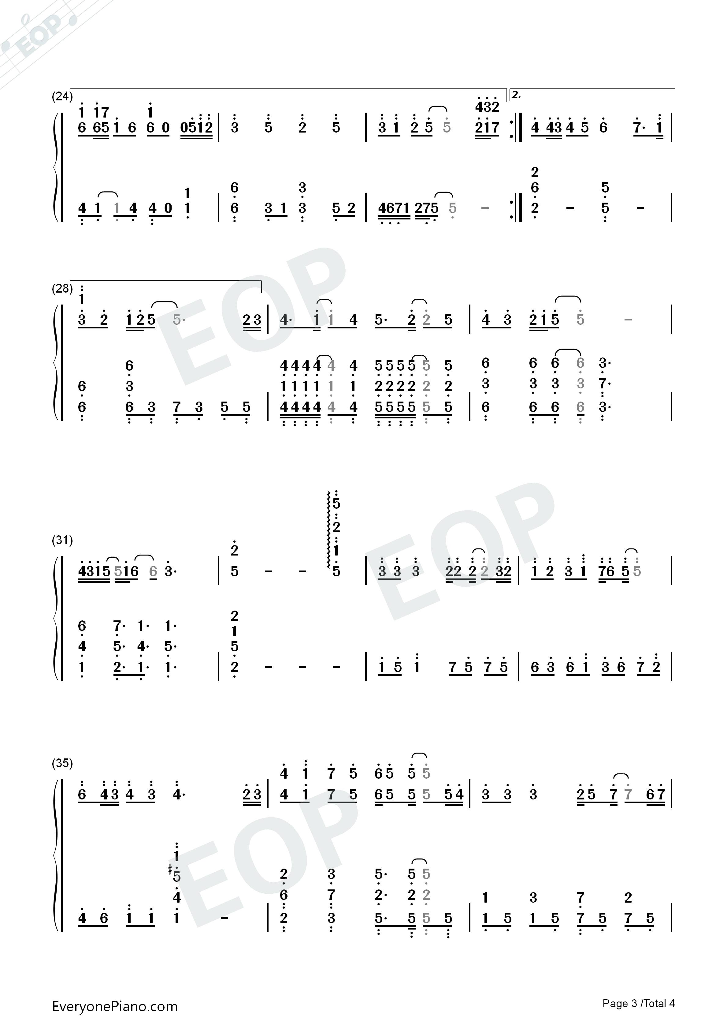 123木头人钢琴简谱_黑Girl演唱