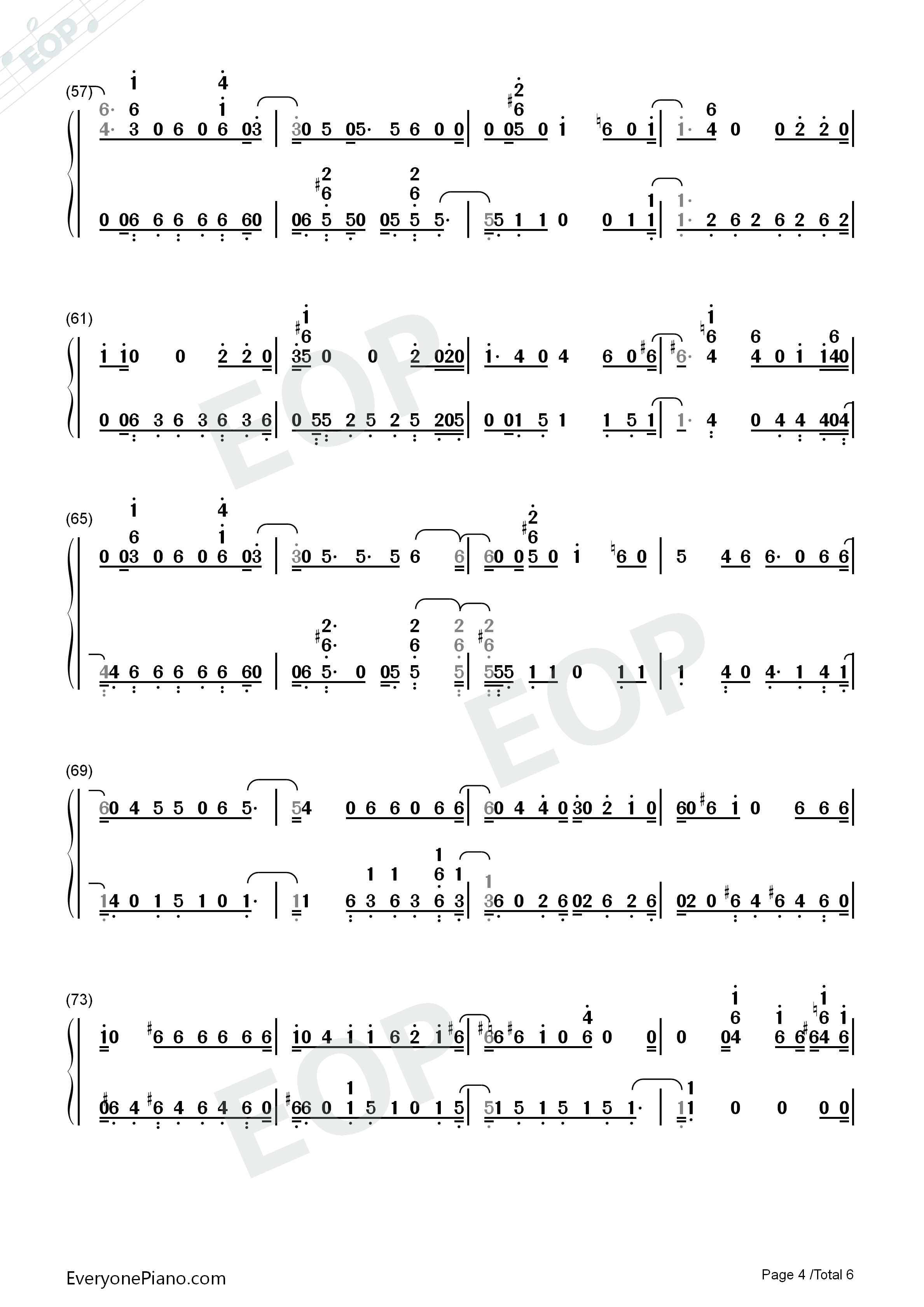 Wake_Me_Up钢琴简谱_TWICE演唱