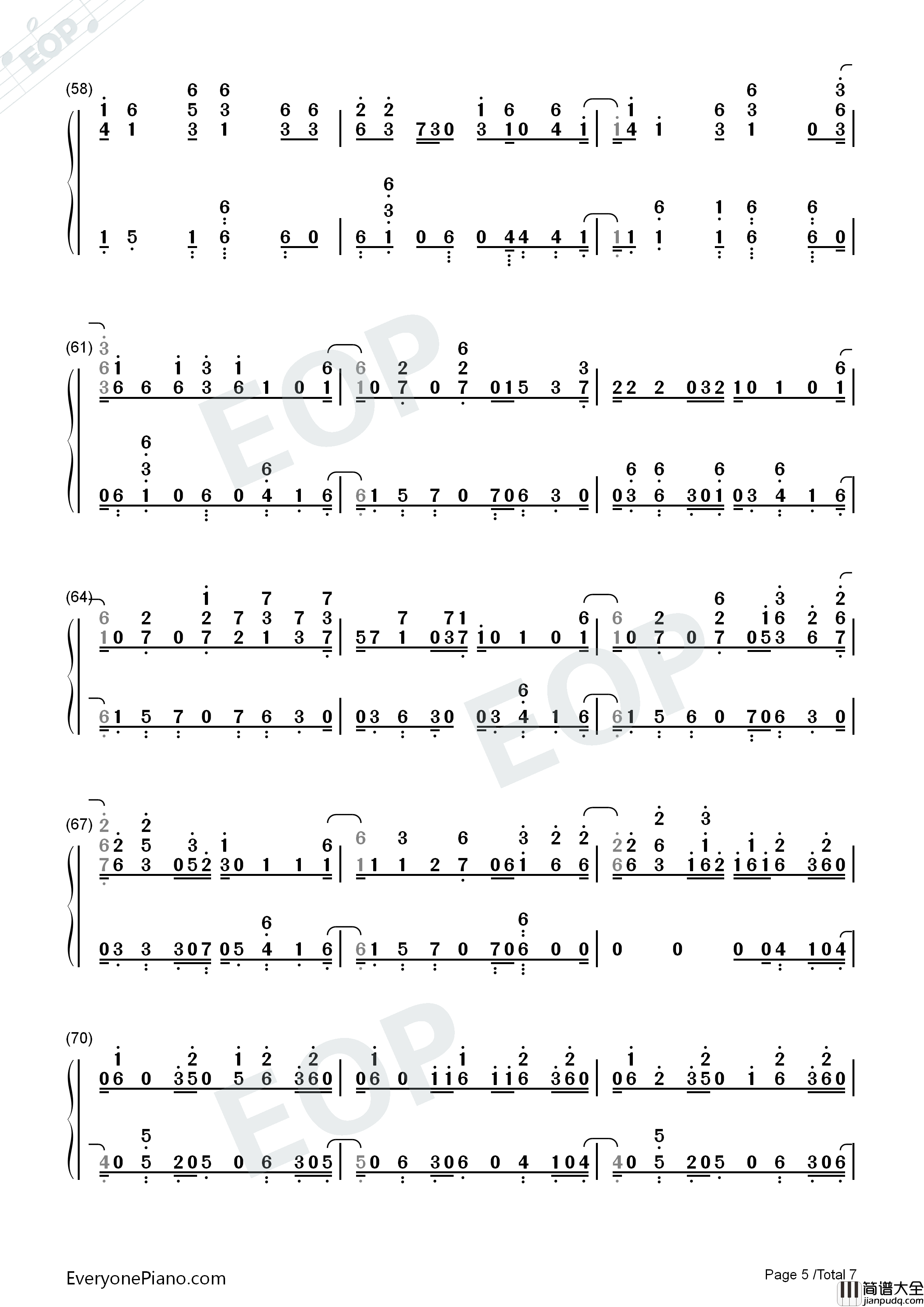 Somebody钢琴简谱_The_Chainsmokers_Drew_Love演唱