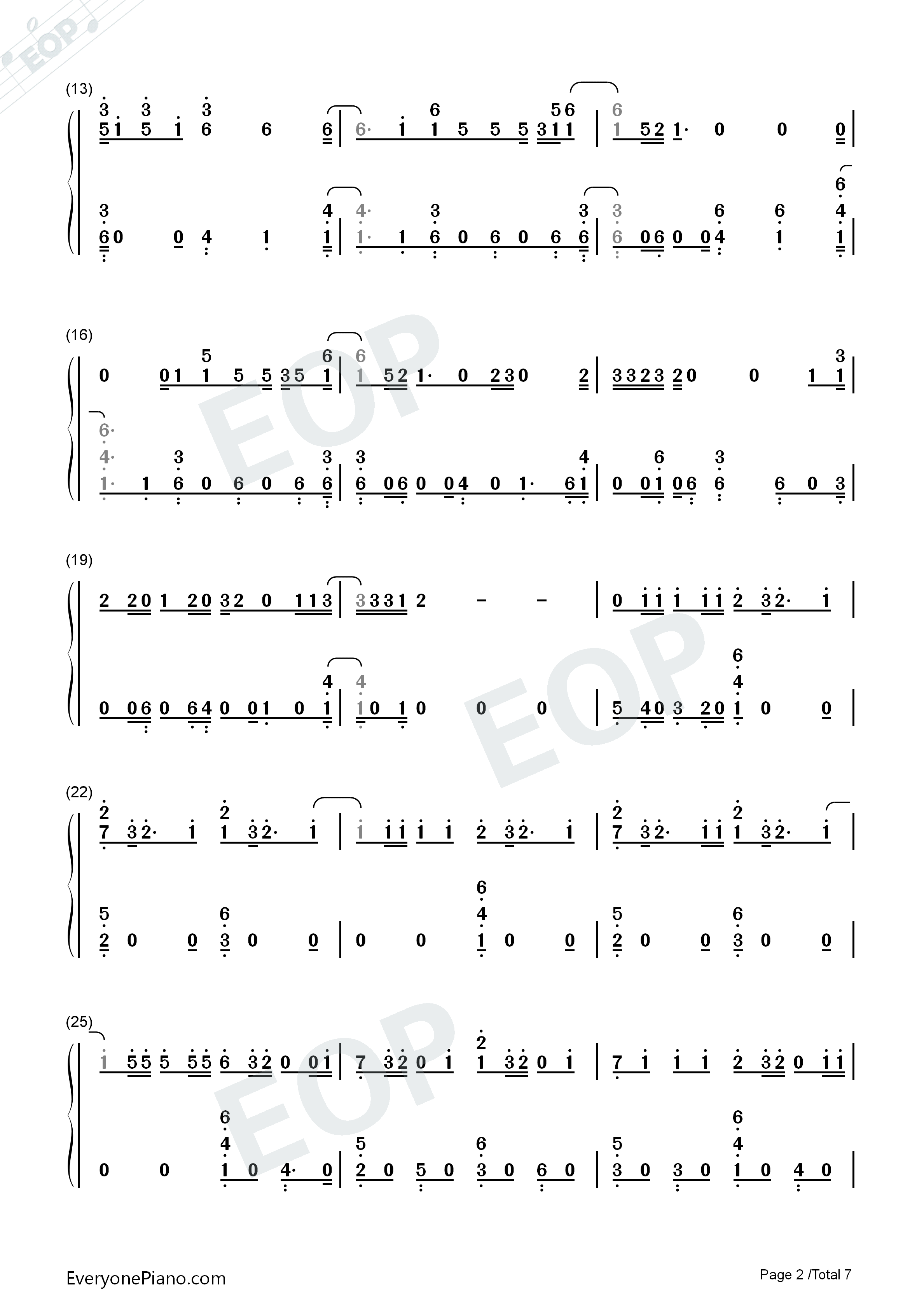 Somebody钢琴简谱_The_Chainsmokers_Drew_Love演唱