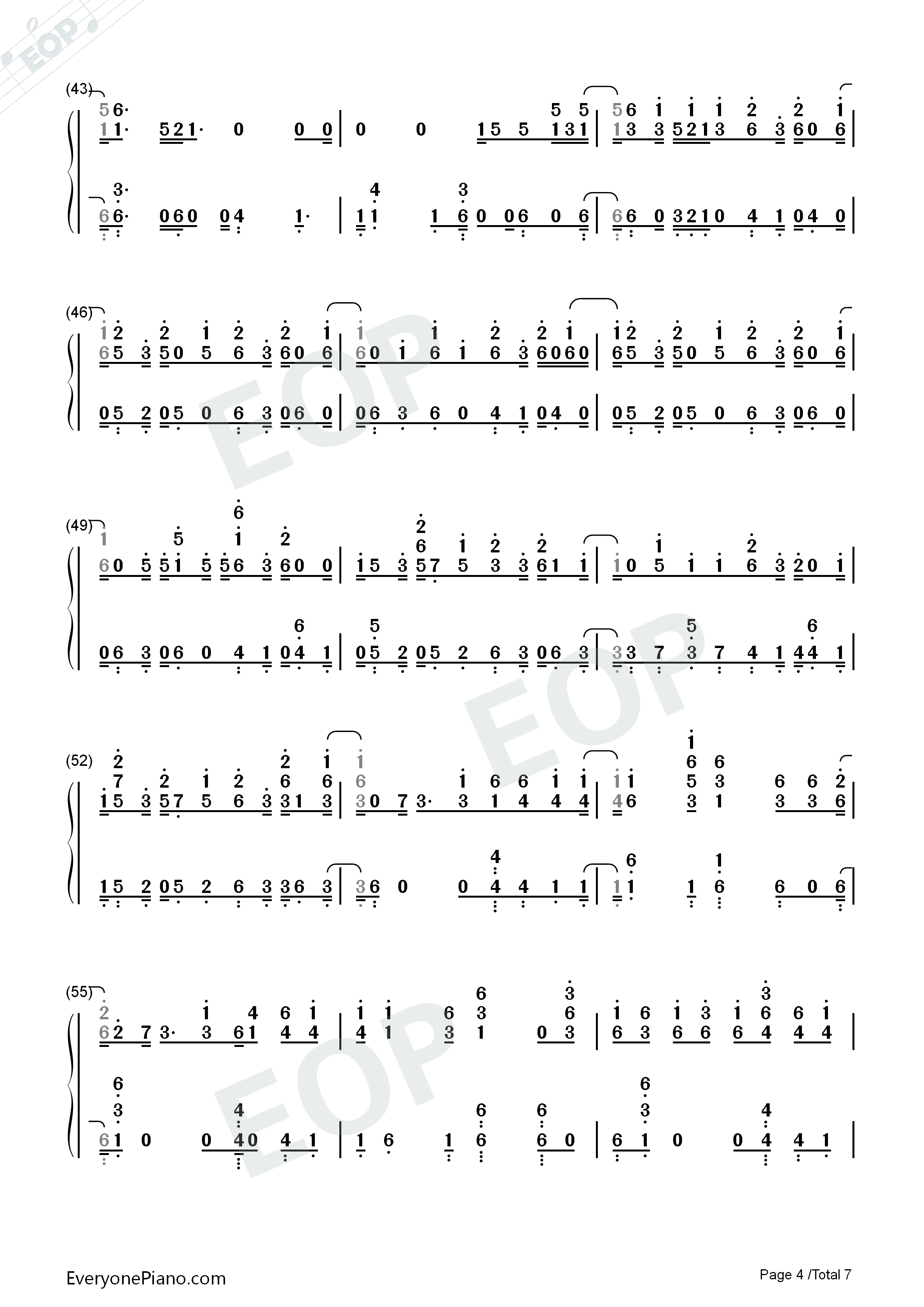 Somebody钢琴简谱_The_Chainsmokers_Drew_Love演唱