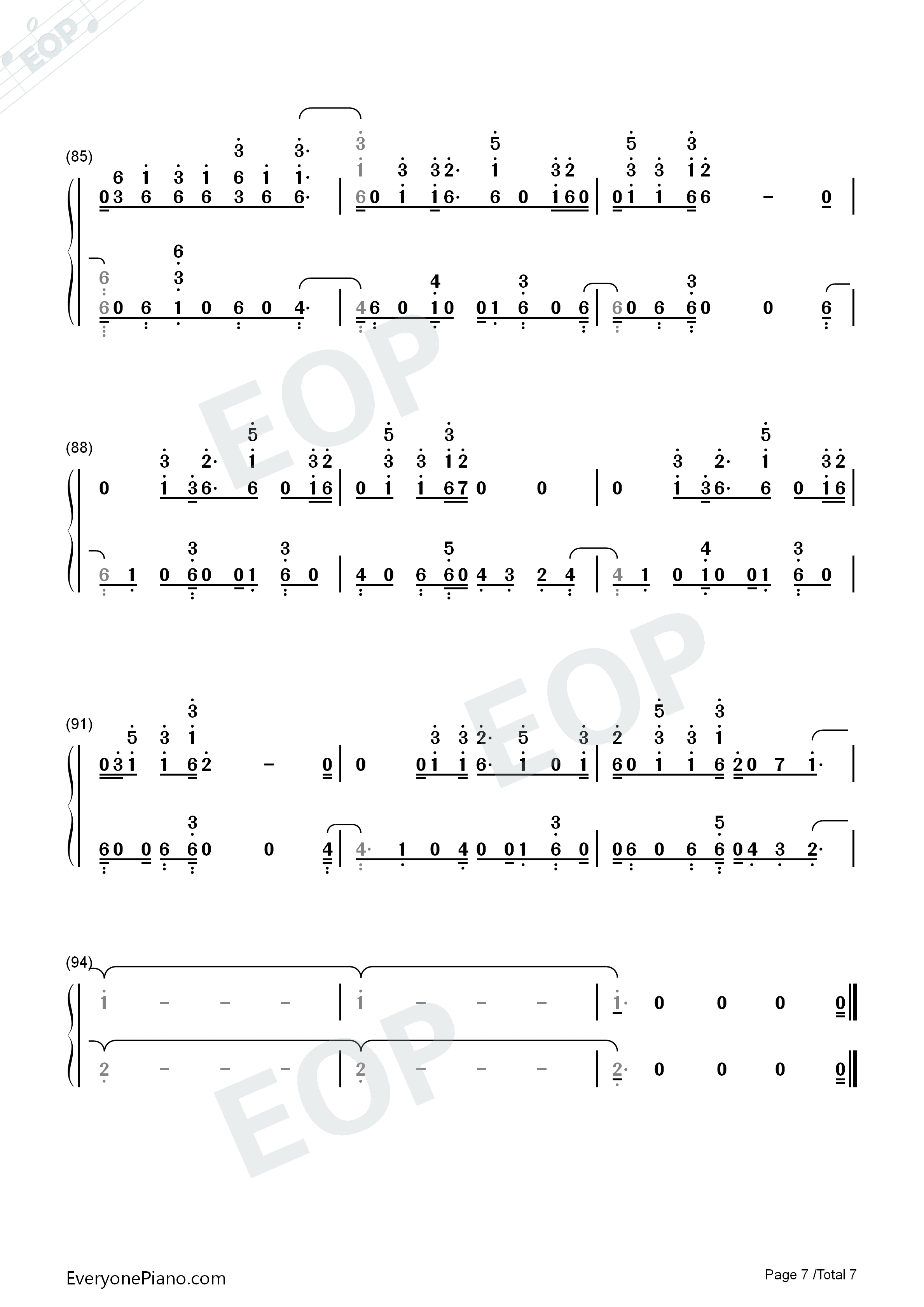 Somebody钢琴简谱_The_Chainsmokers_Drew_Love演唱