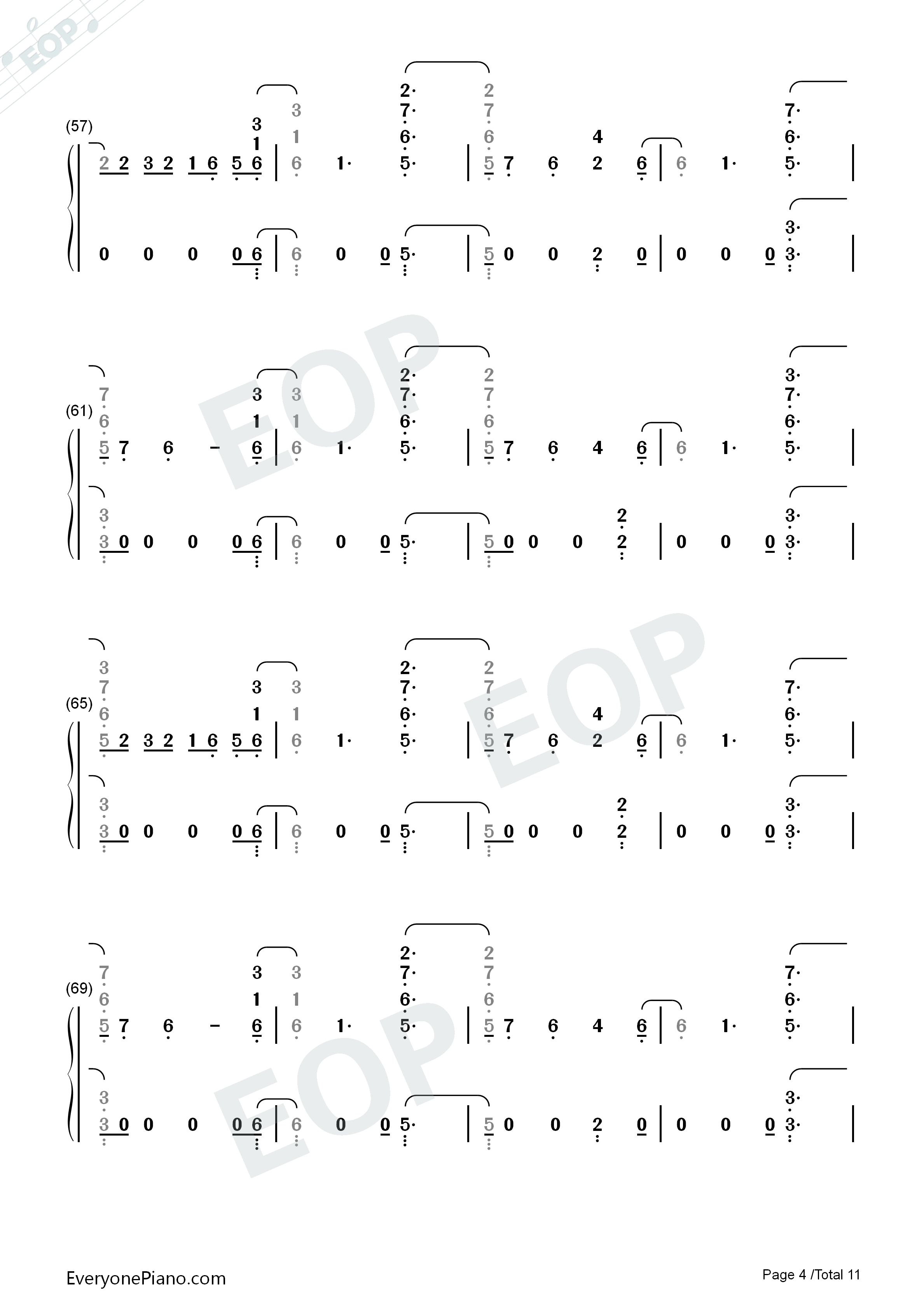 Push_Back钢琴简谱_Ne_Yo_Bebe_Rexha_Stefflon_Don演唱