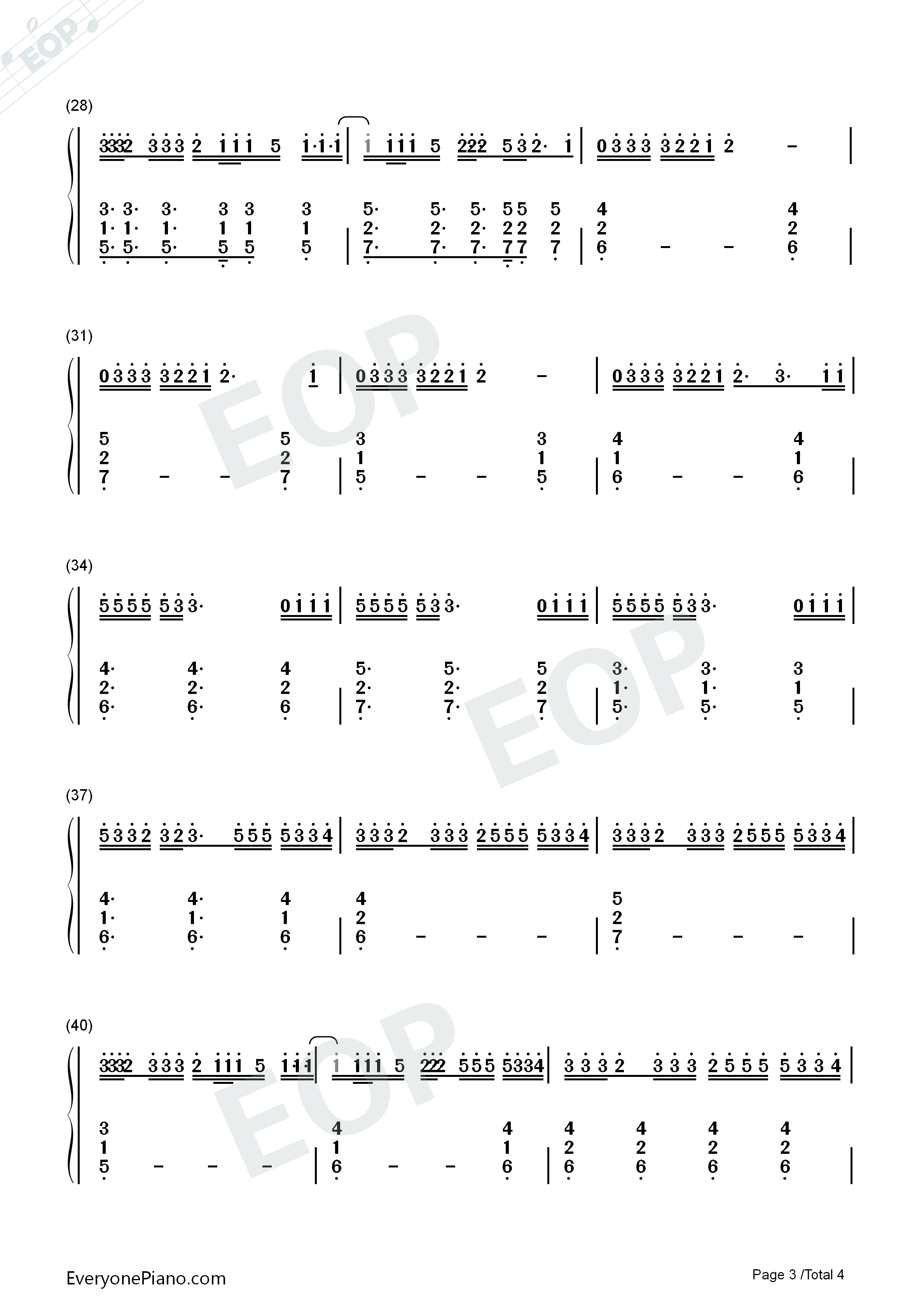 Better_Now钢琴简谱_Post_Malone演唱