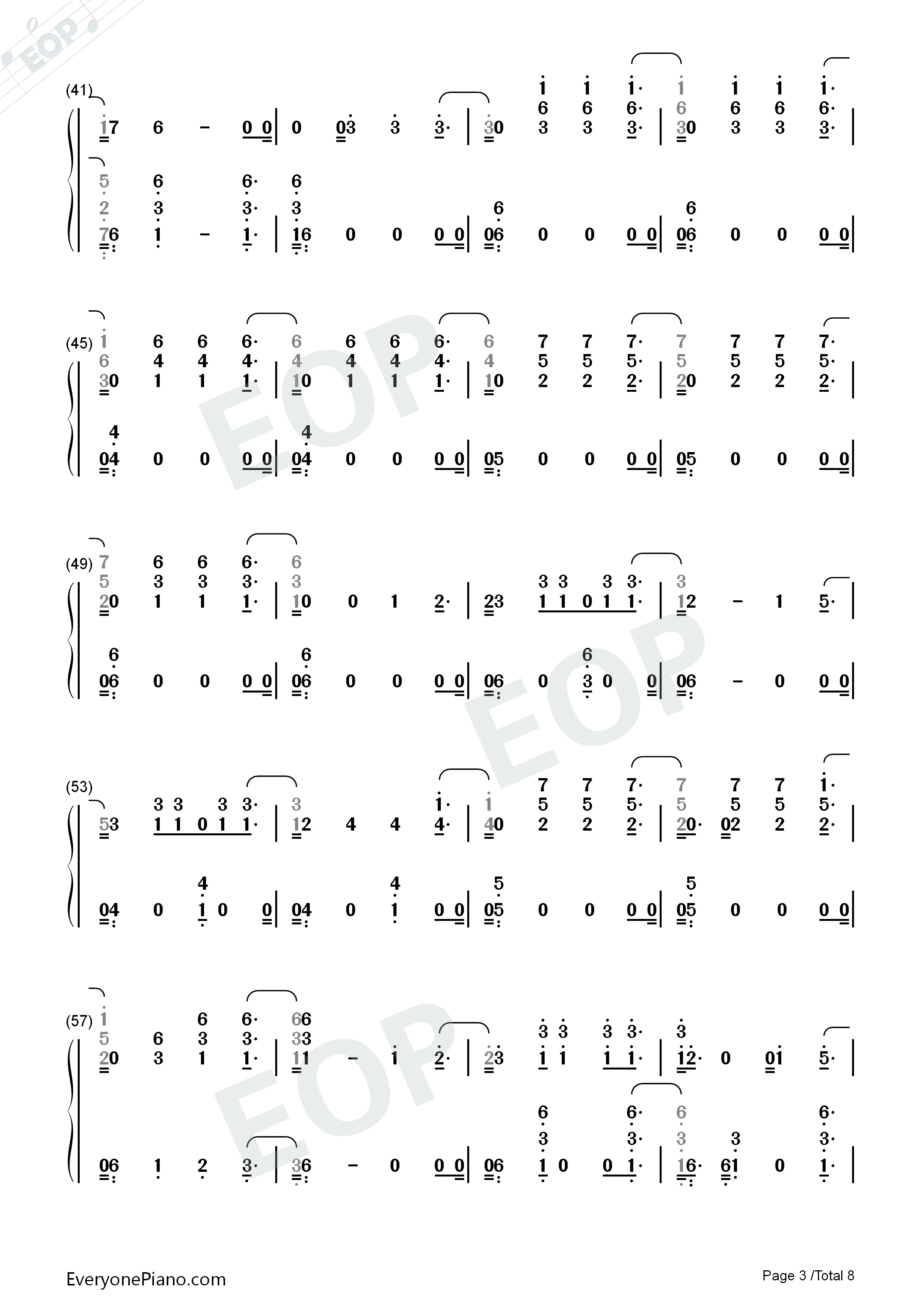 Sin_Pijama钢琴简谱_Becky_G_Natti_Natasha演唱