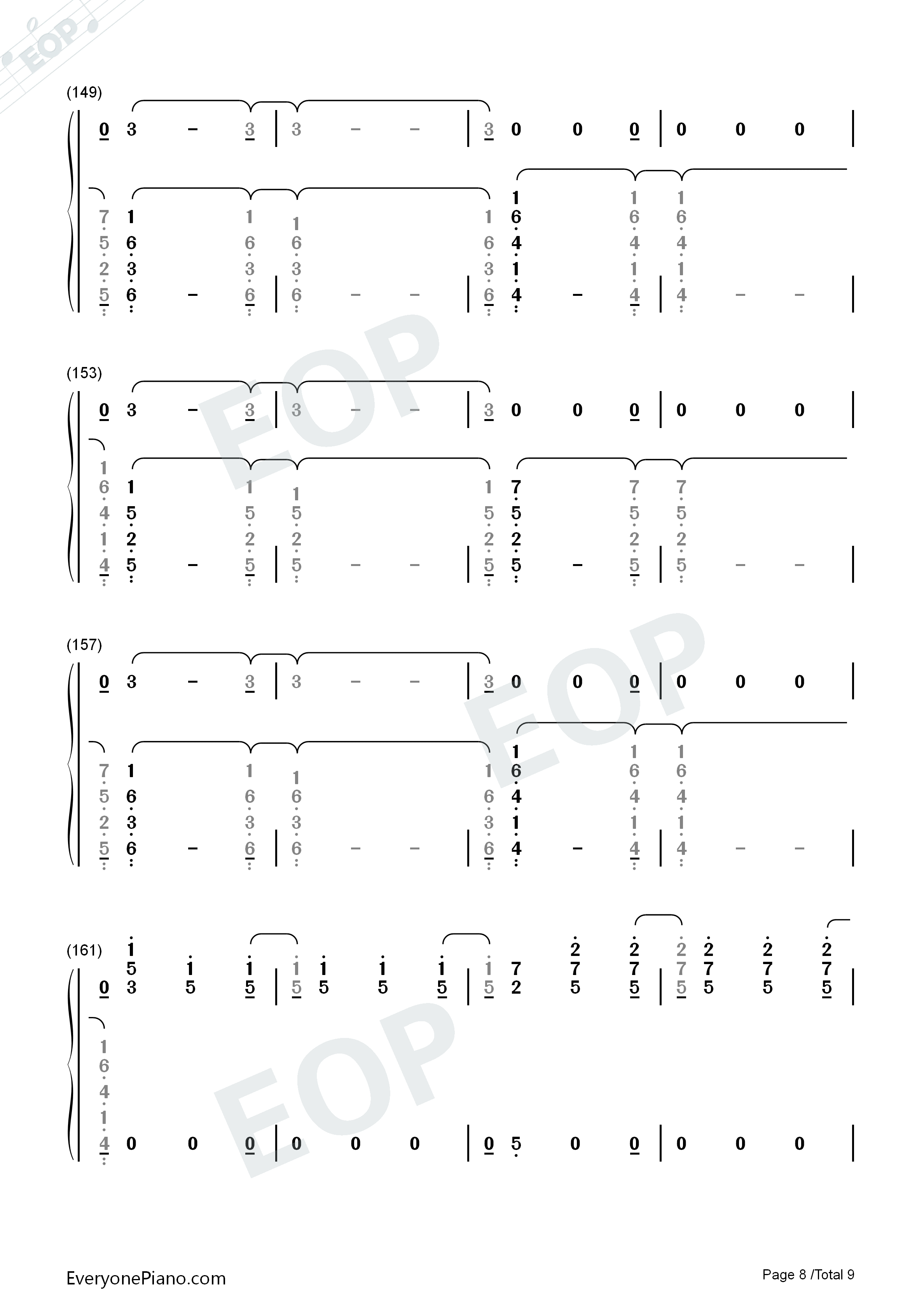 At_My_Weakest钢琴简谱_James_Arthur演唱