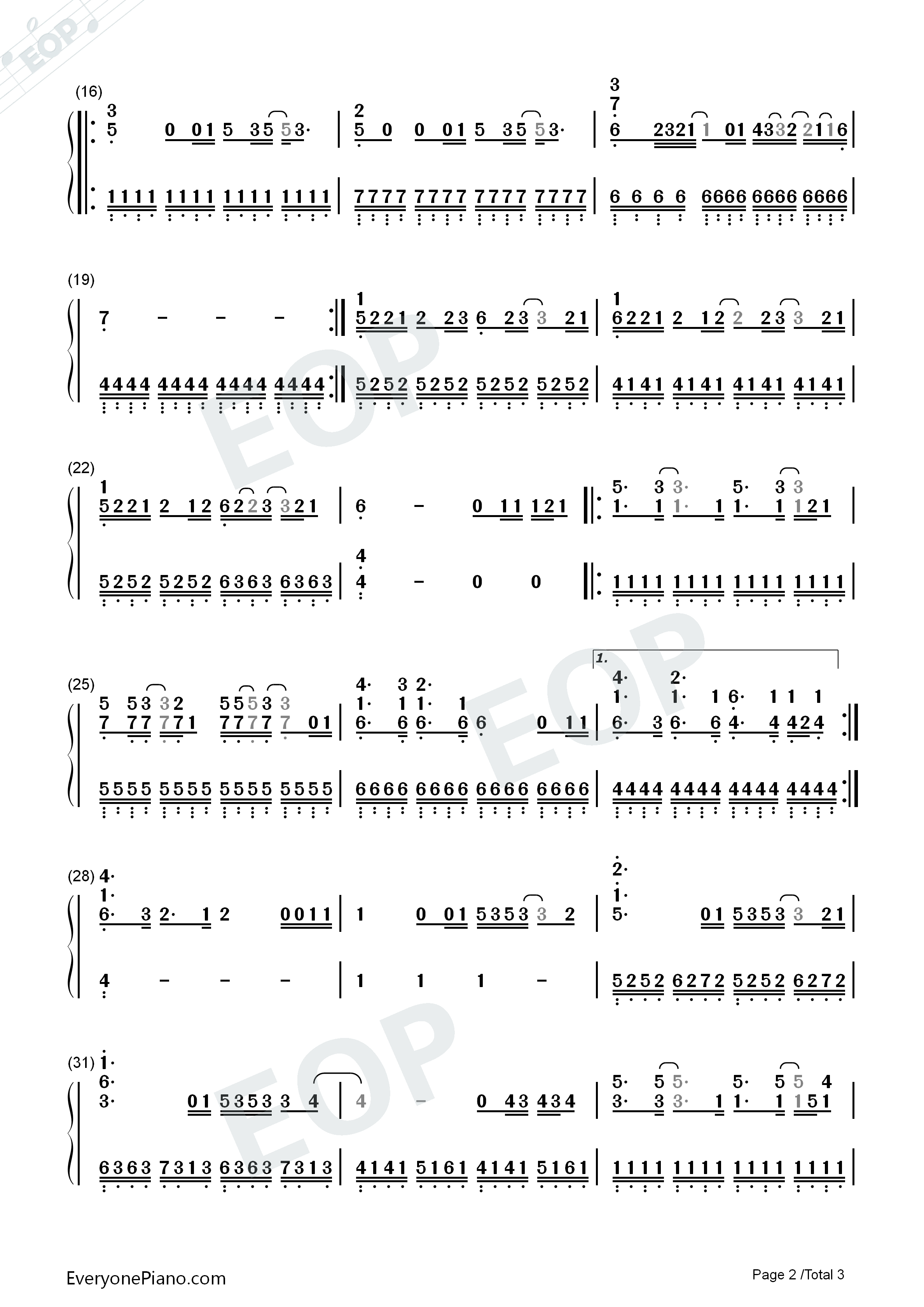 You_Let_Me_Walk_Alone钢琴简谱_Michael_Schulte演唱