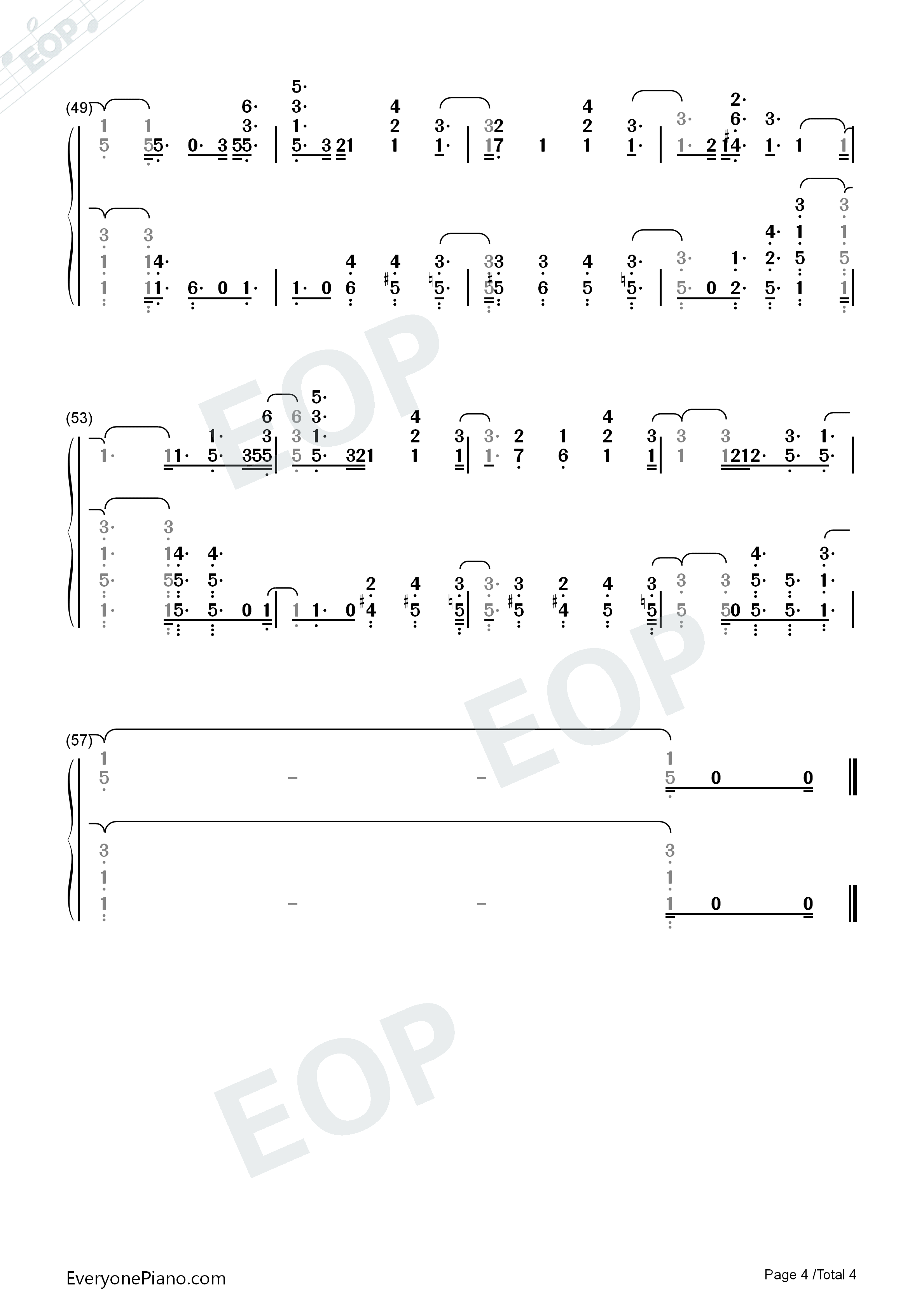 And_the_Day_Goes_On钢琴简谱_Bill_Wurtz演唱