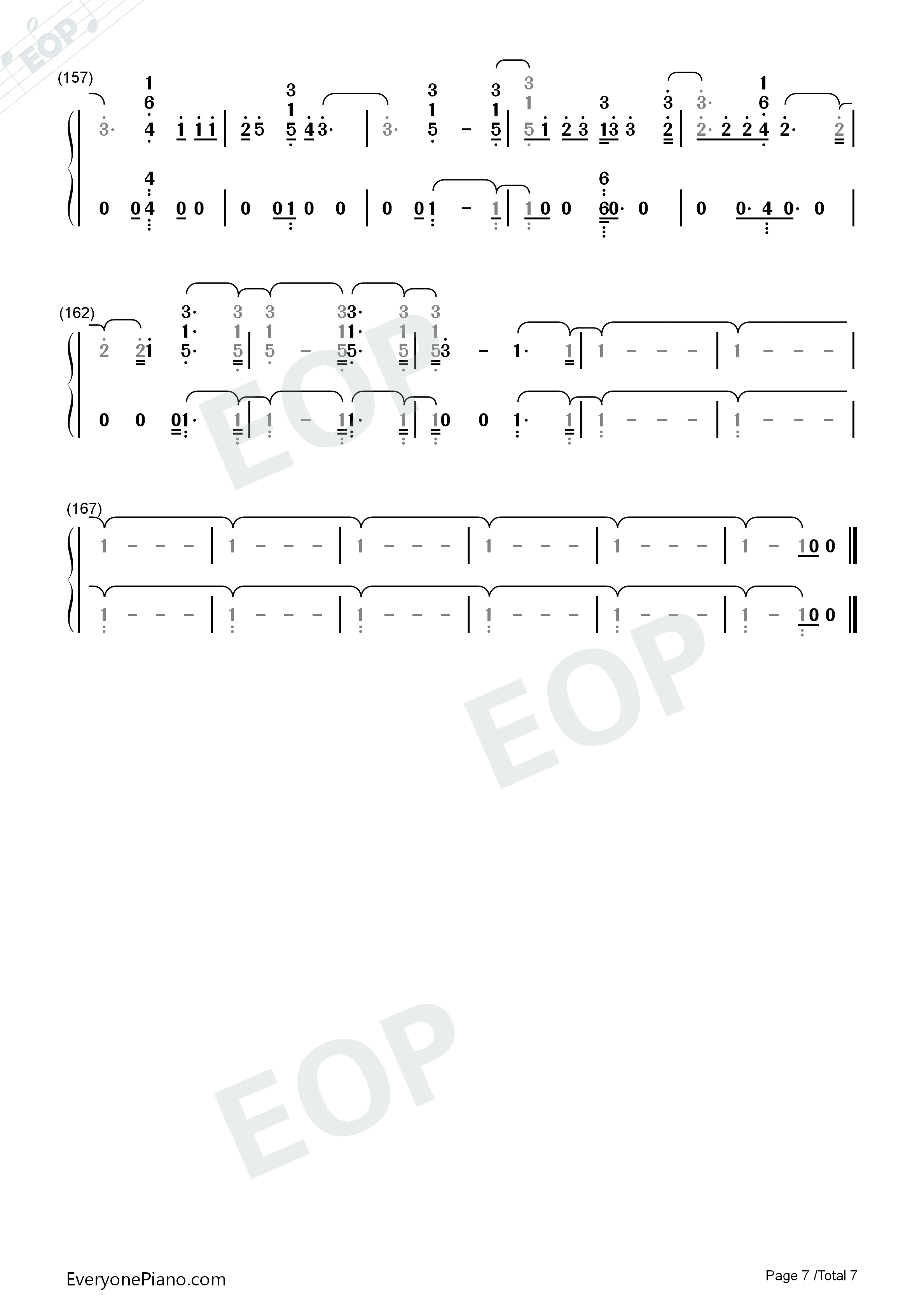 I'll_Be_There钢琴简谱_Jess_Glynne演唱