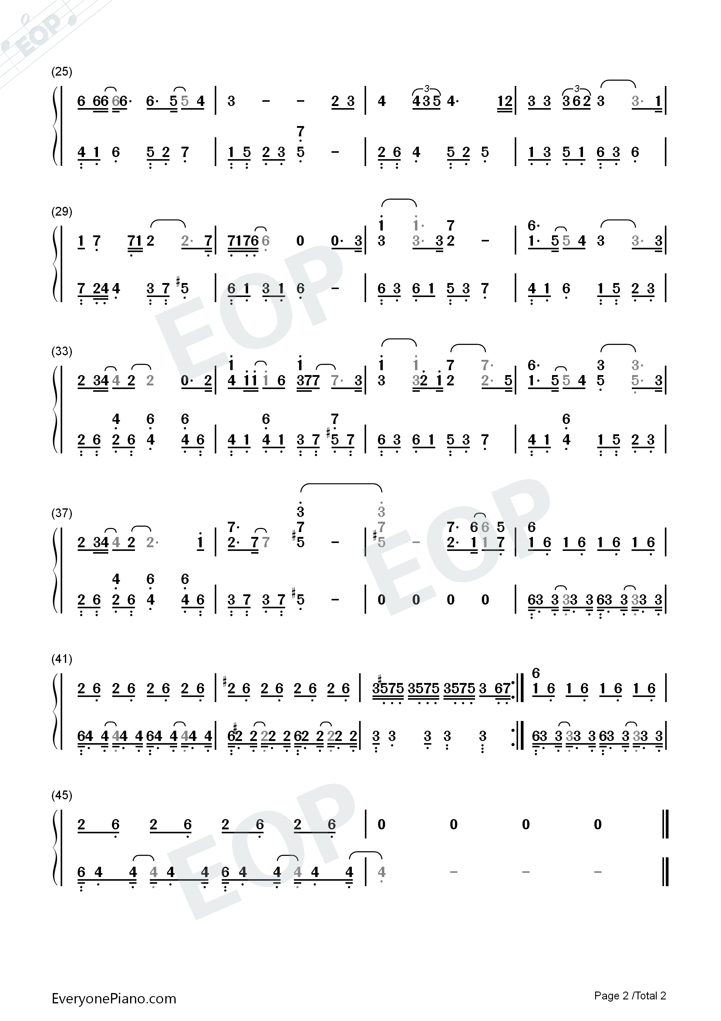 傲红尘钢琴简谱_尤长靖演唱