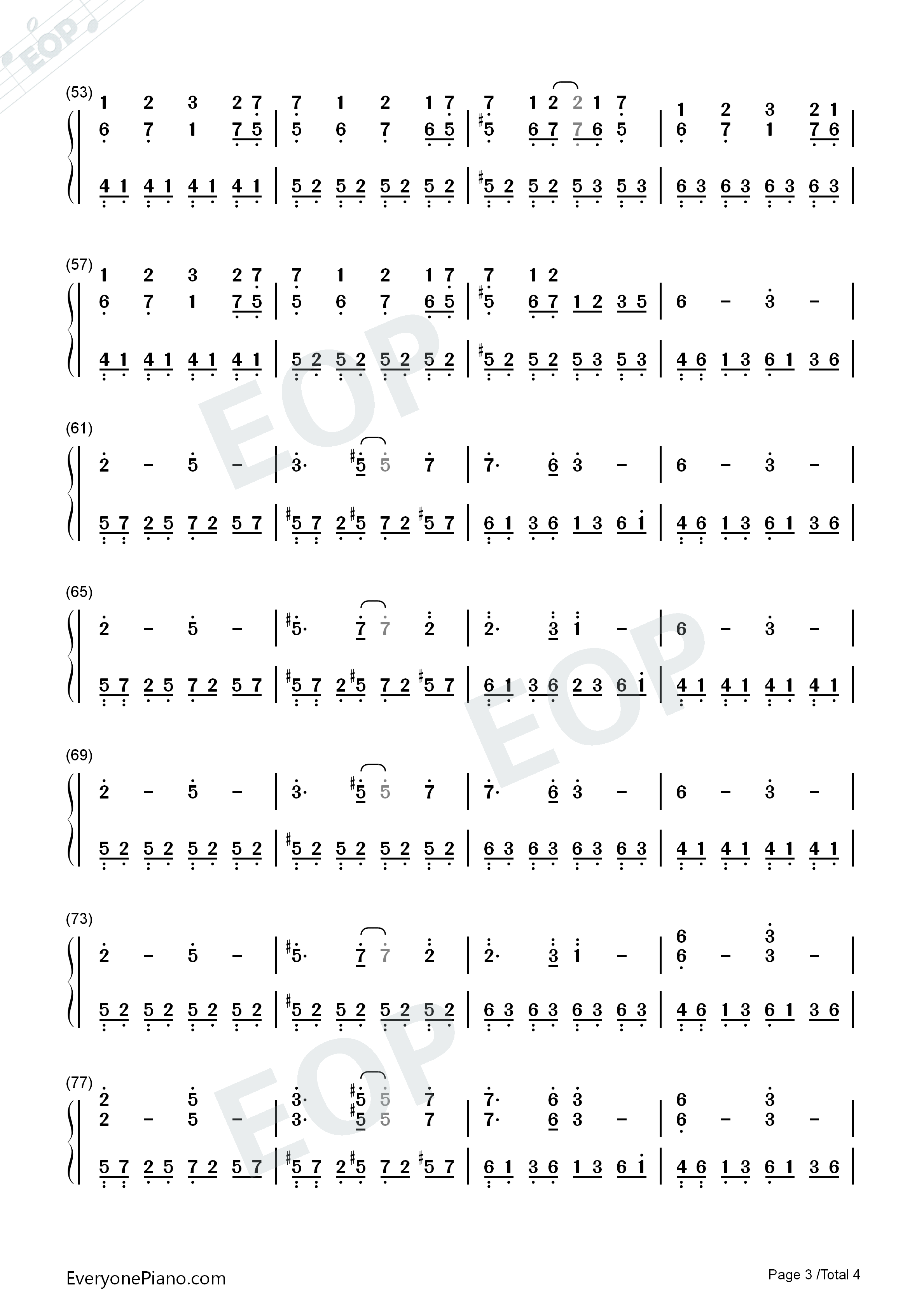 エクステンドアッシュ～蓬莱人钢琴简谱_ZUN演唱