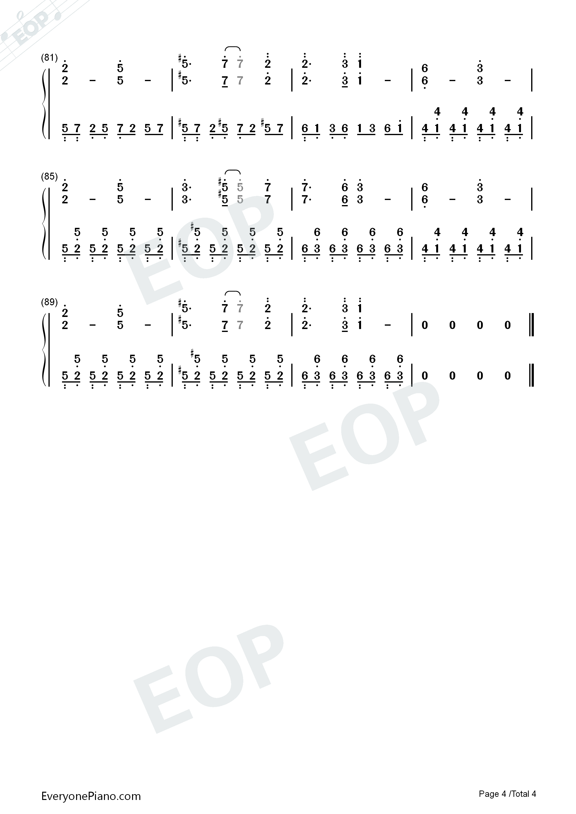 エクステンドアッシュ～蓬莱人钢琴简谱_ZUN演唱