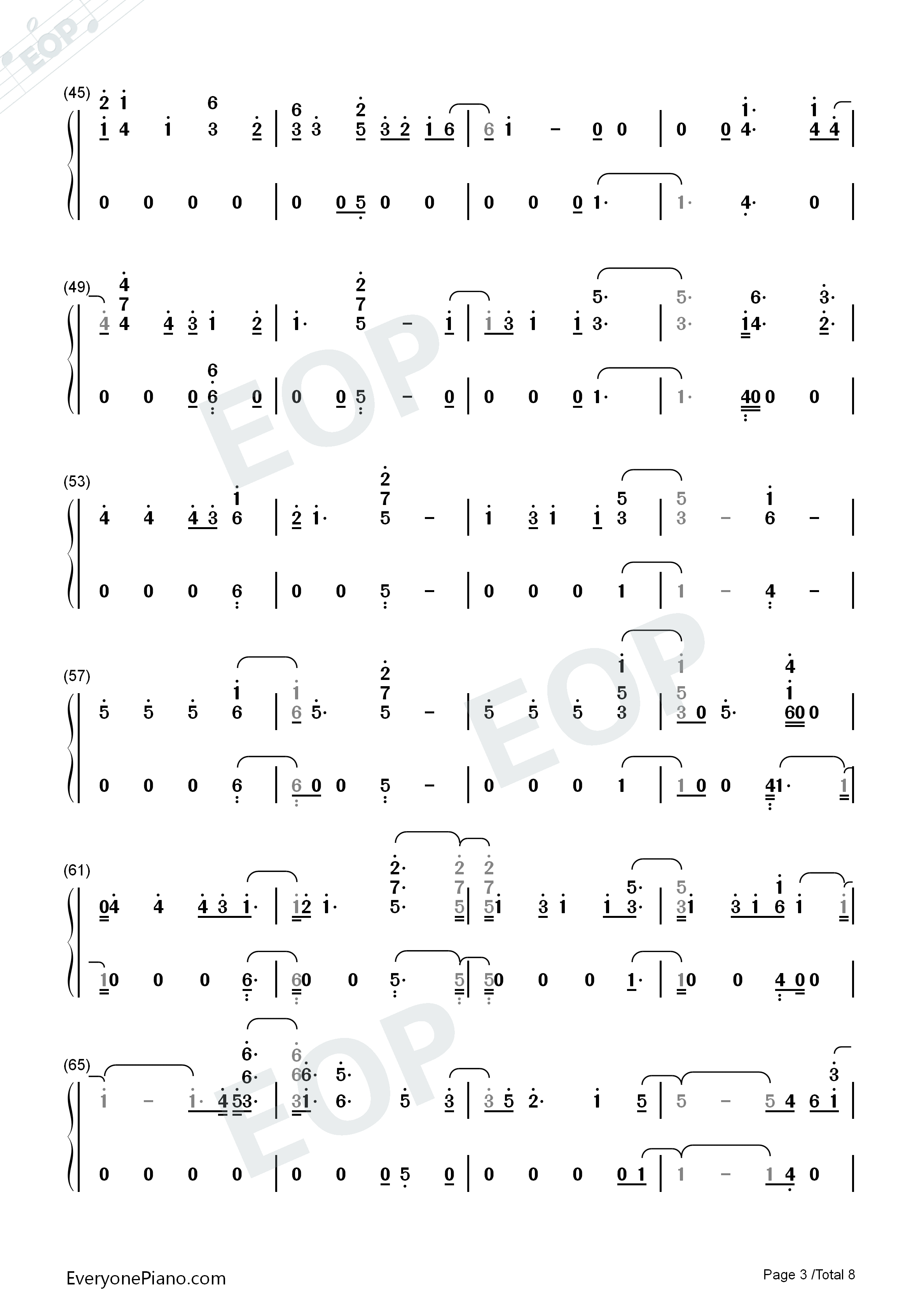 Don't_Say_You_Love_Me钢琴简谱_Fifth_Harmony演唱