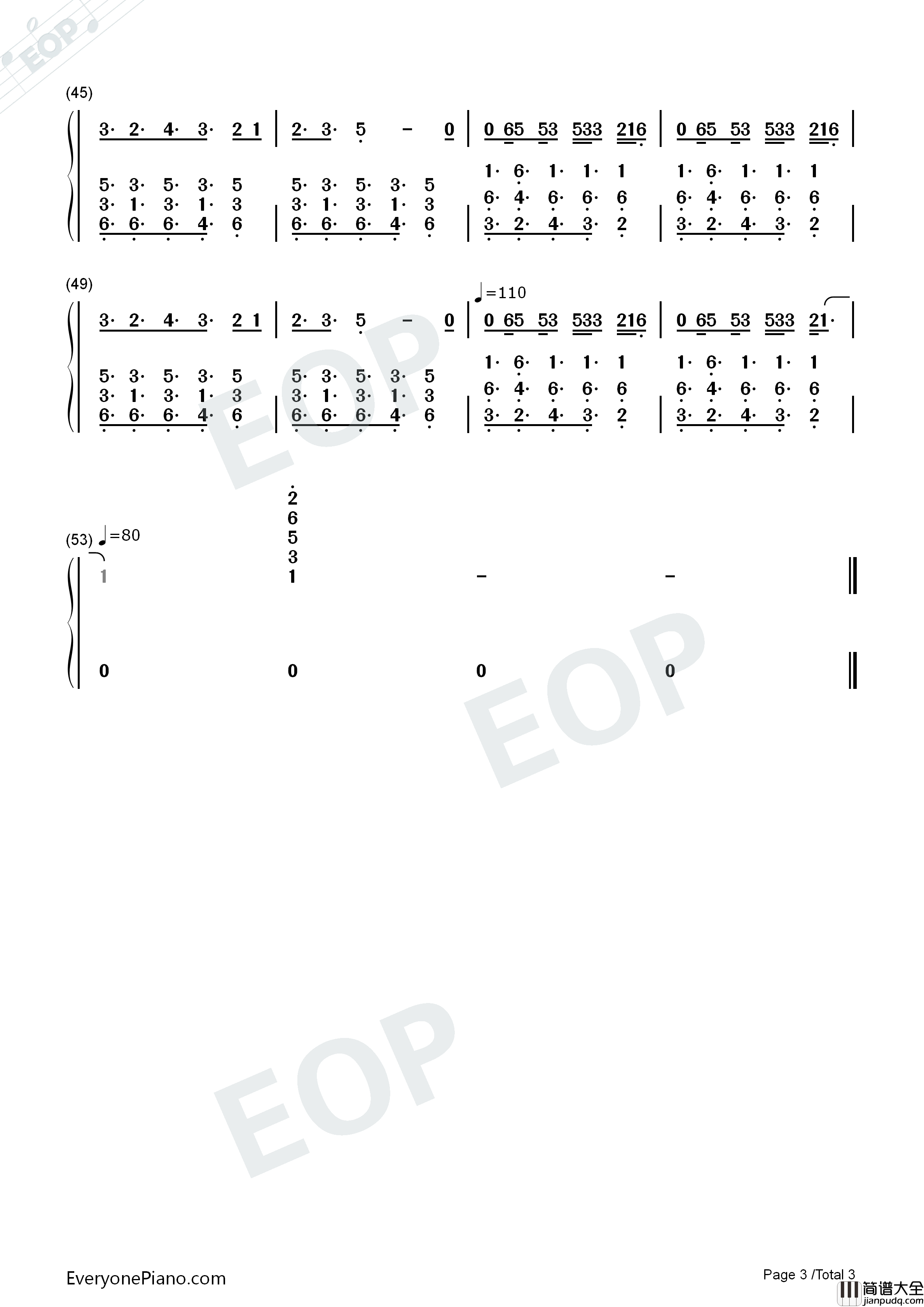 Brand_New_Eyes钢琴简谱_Bea_Miller演唱