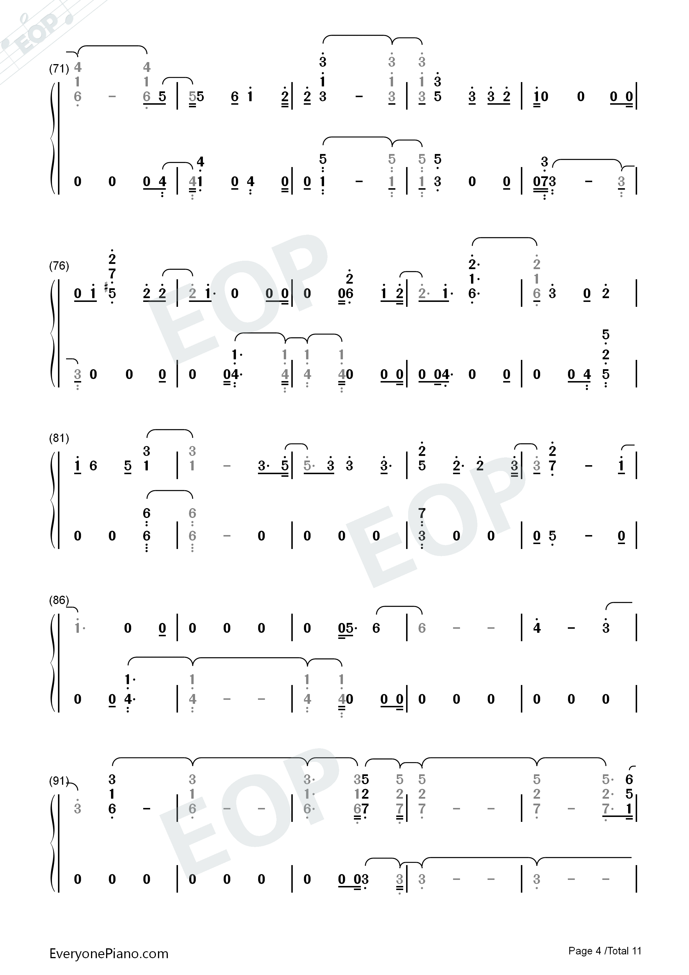 The_Truth_Untold钢琴简谱_防弹少年团演唱