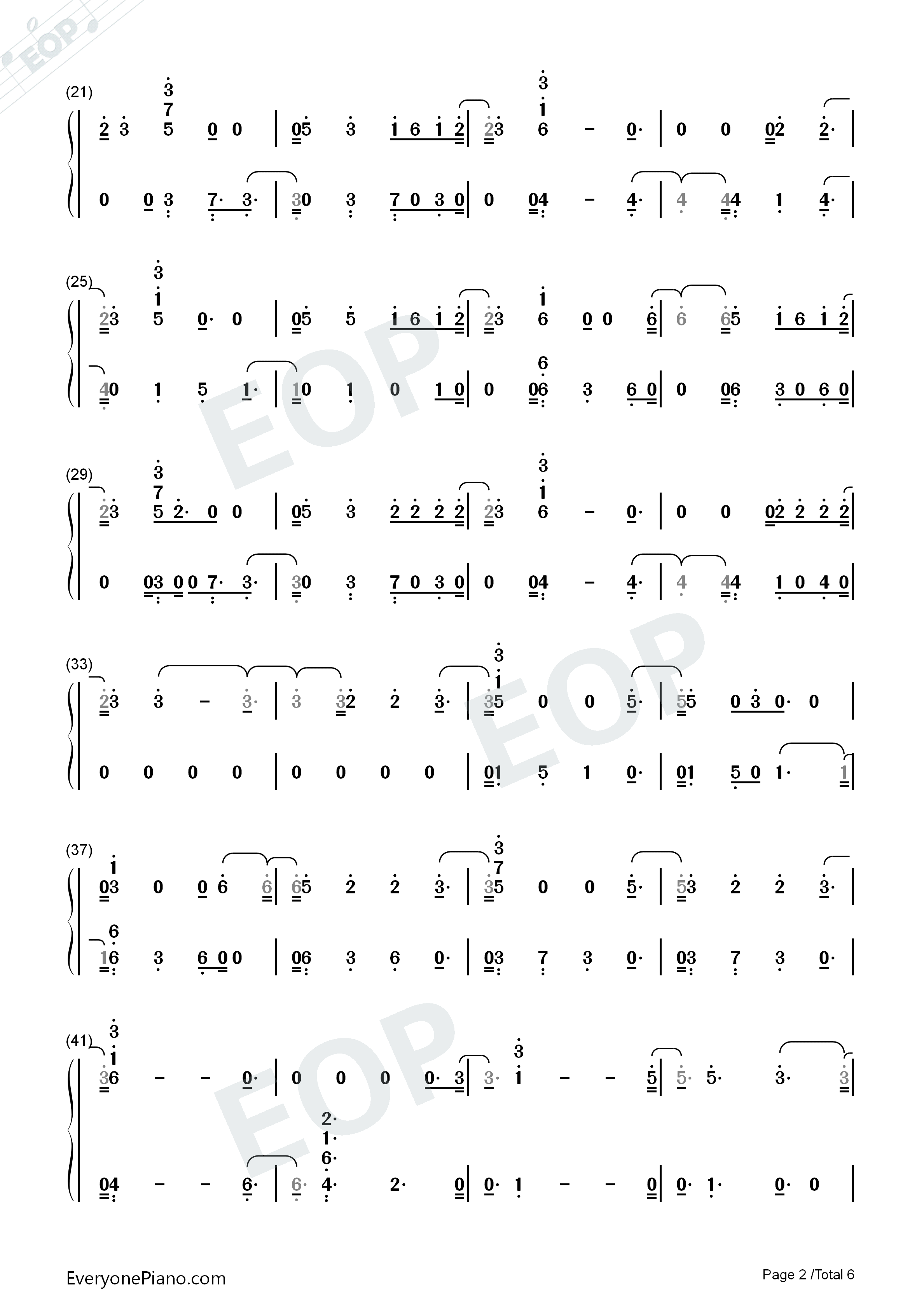 Yeah_Right钢琴简谱_Joji演唱