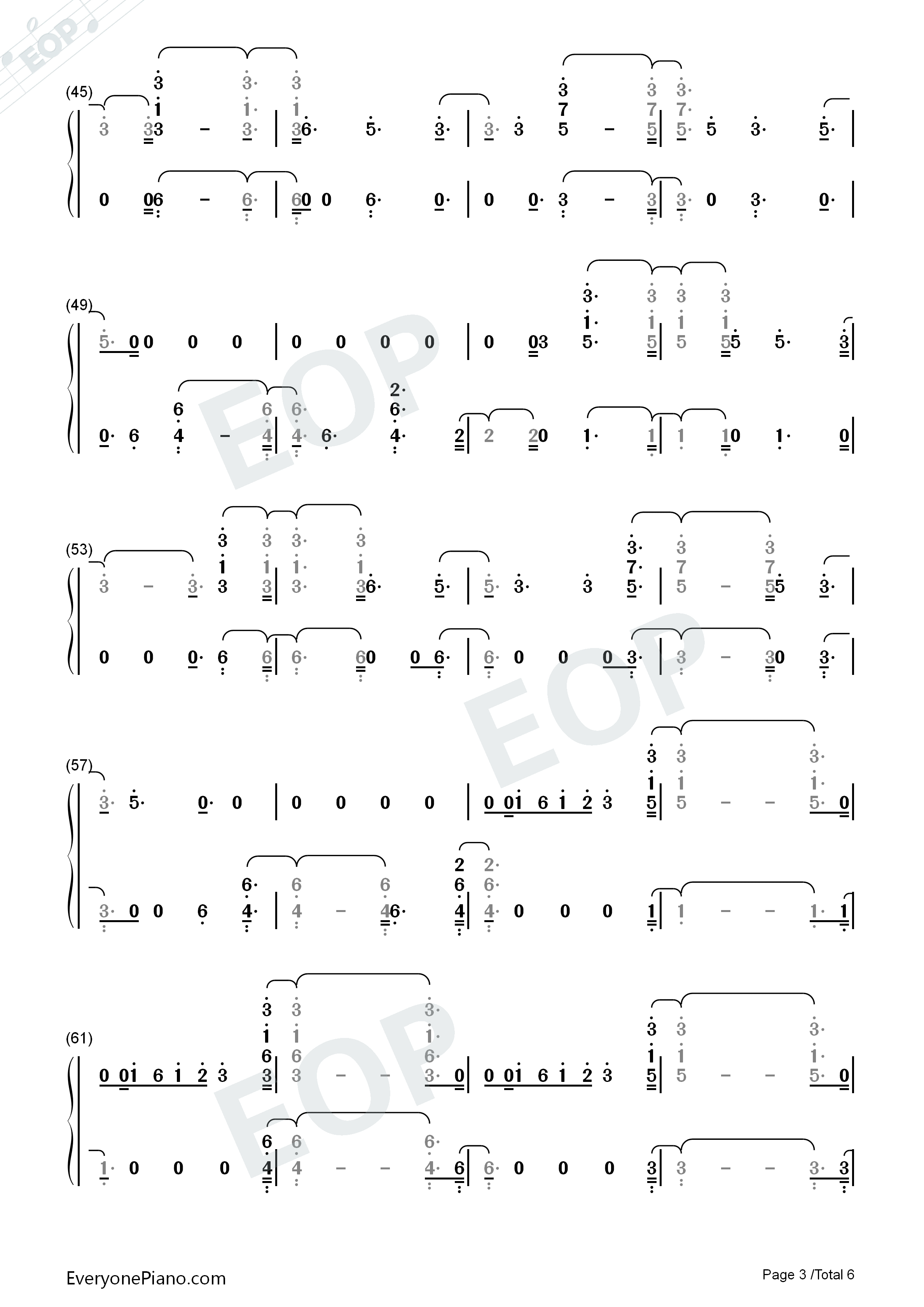 Yeah_Right钢琴简谱_Joji演唱