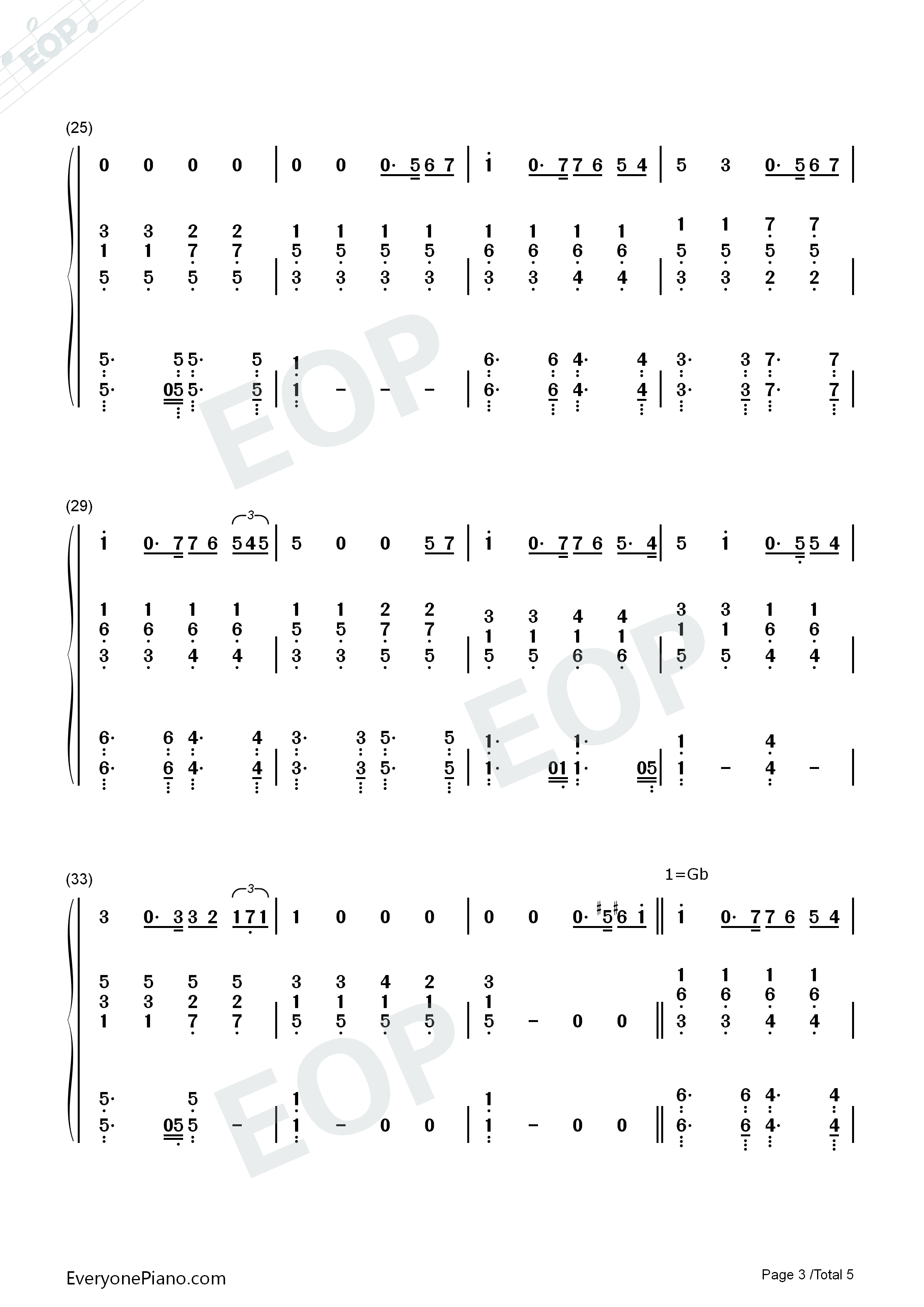 You_Raise_Me_Up钢琴简谱_Westlife演唱