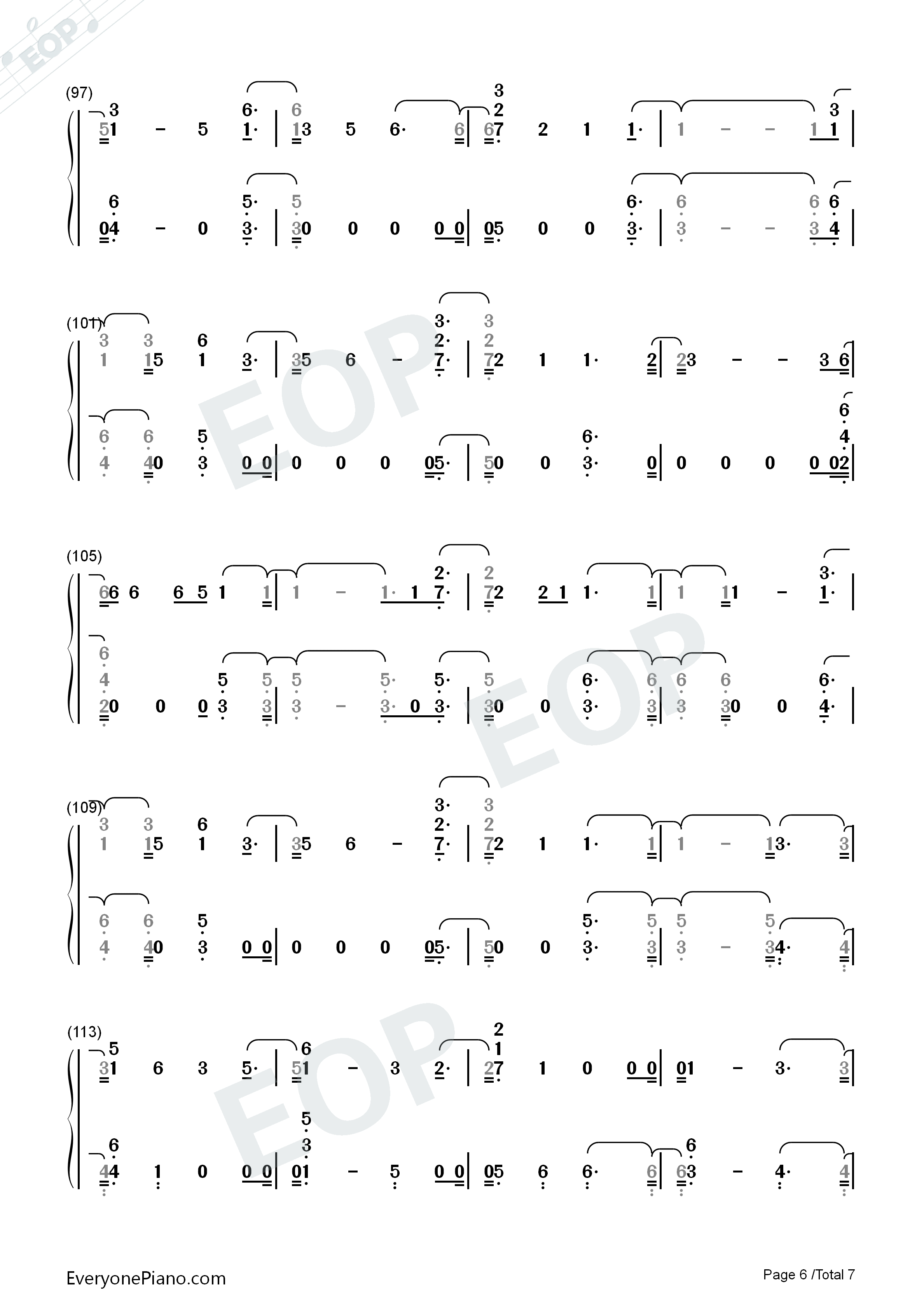 Patient钢琴简谱_Charlie_Puth演唱