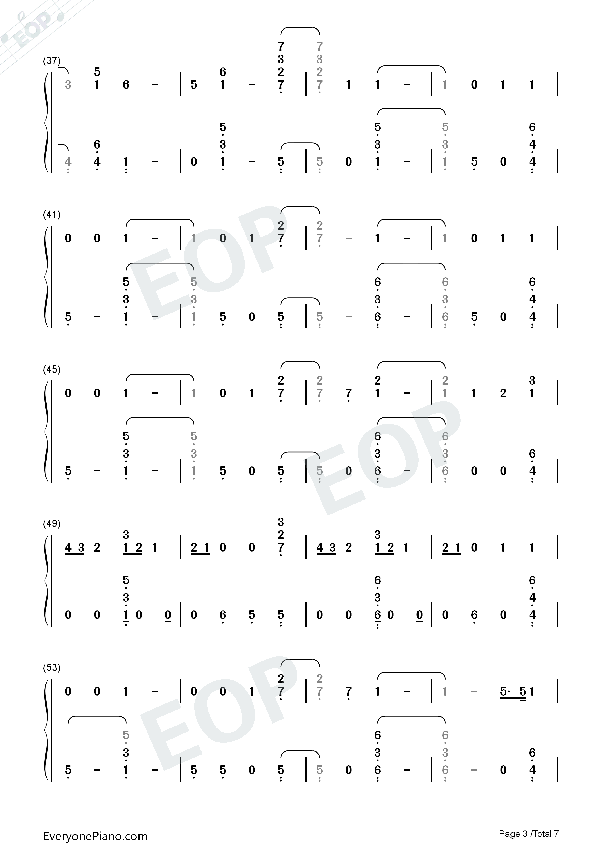 Patient钢琴简谱_Charlie_Puth演唱