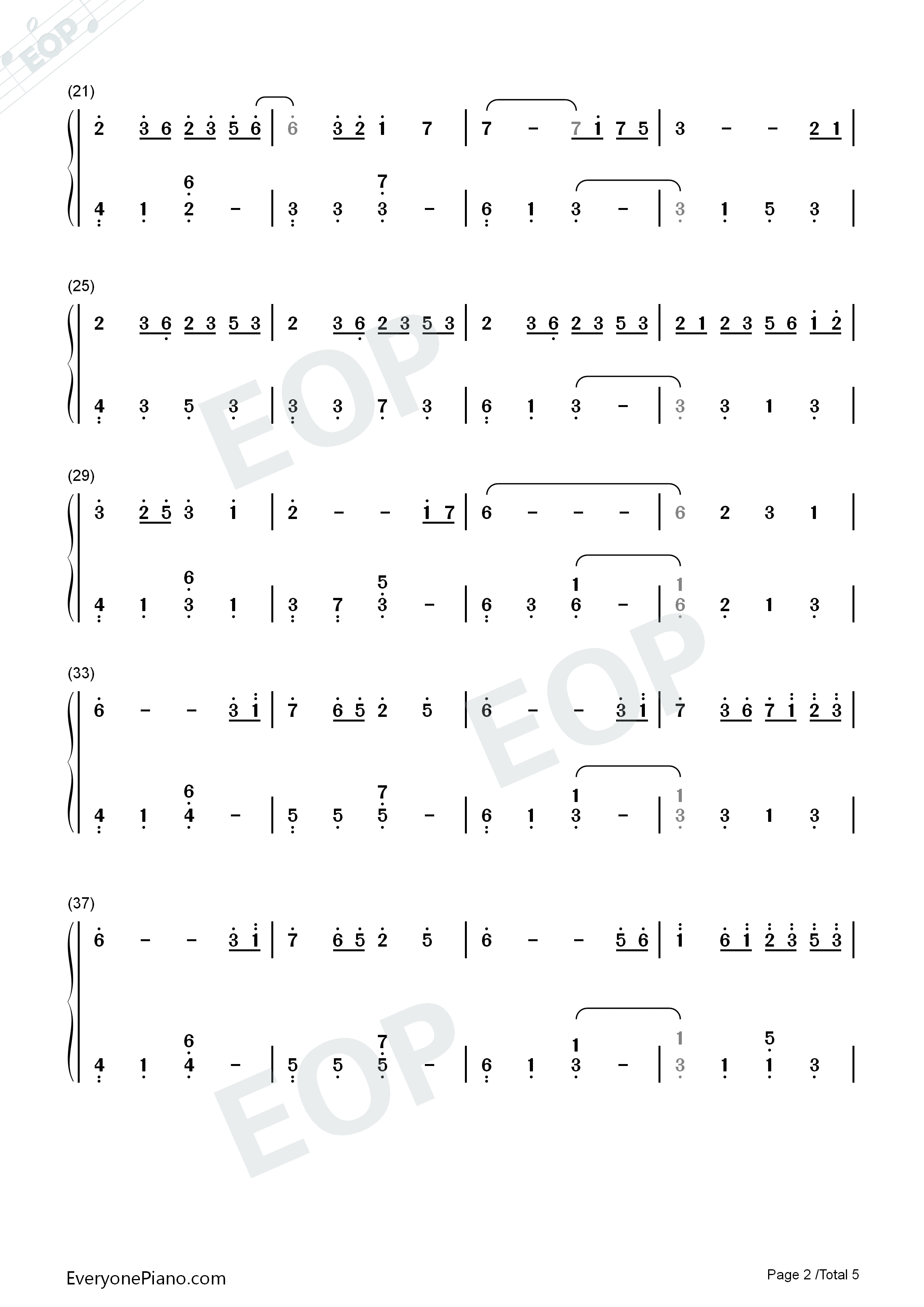 Refrain钢琴简谱_Anan_Ryok演唱