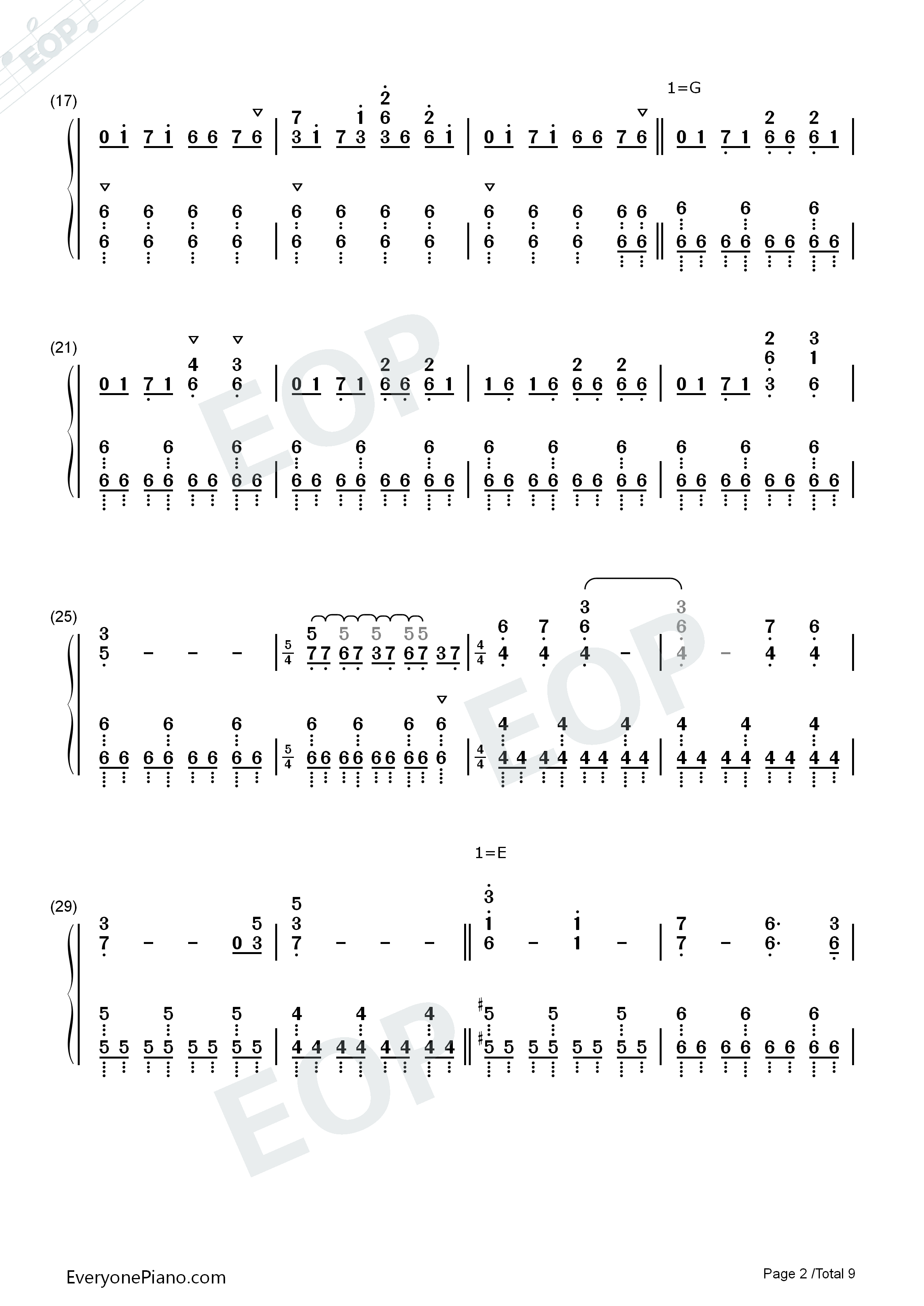 Forge钢琴简谱_Alan_Silvestri演唱