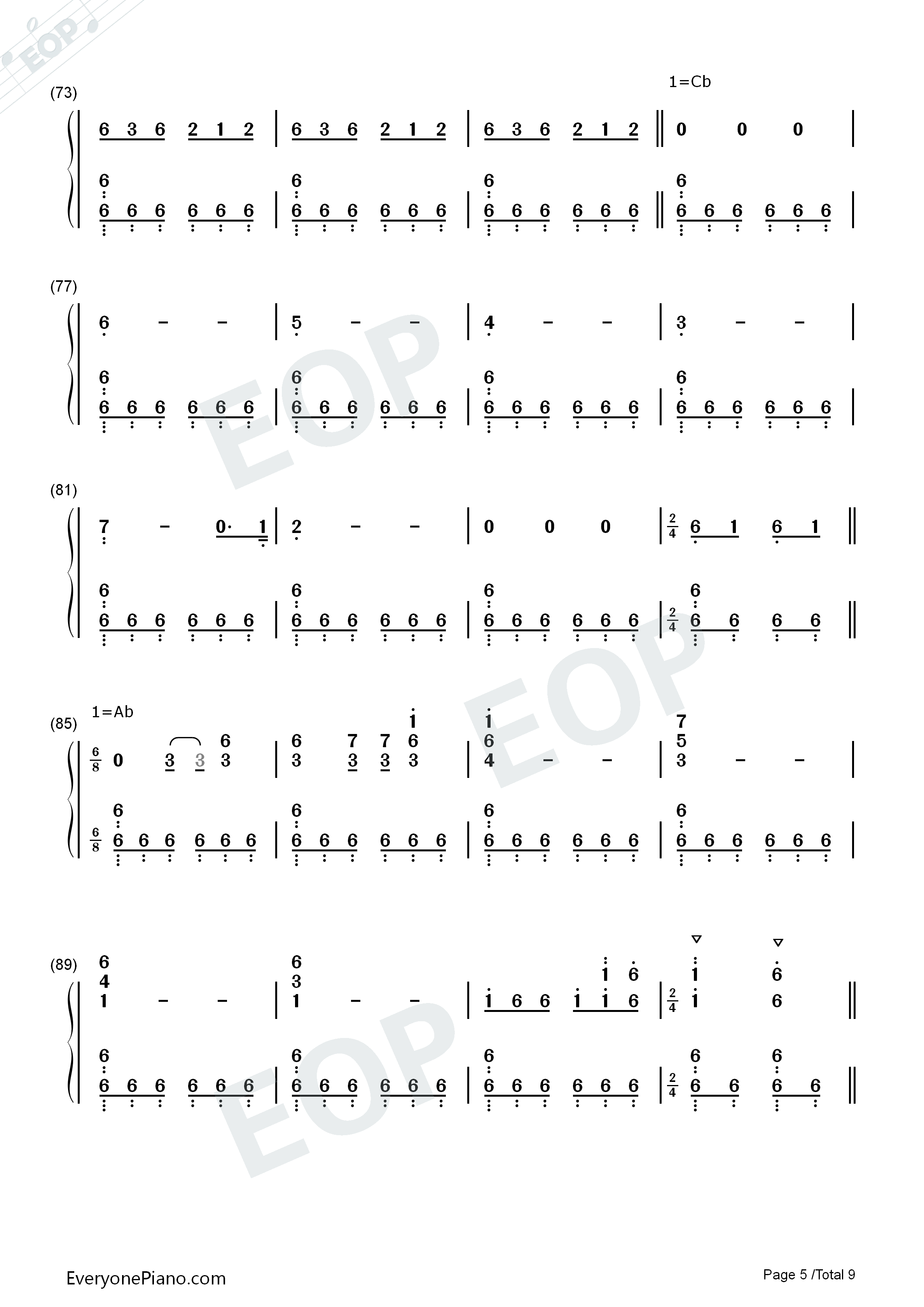 Forge钢琴简谱_Alan_Silvestri演唱