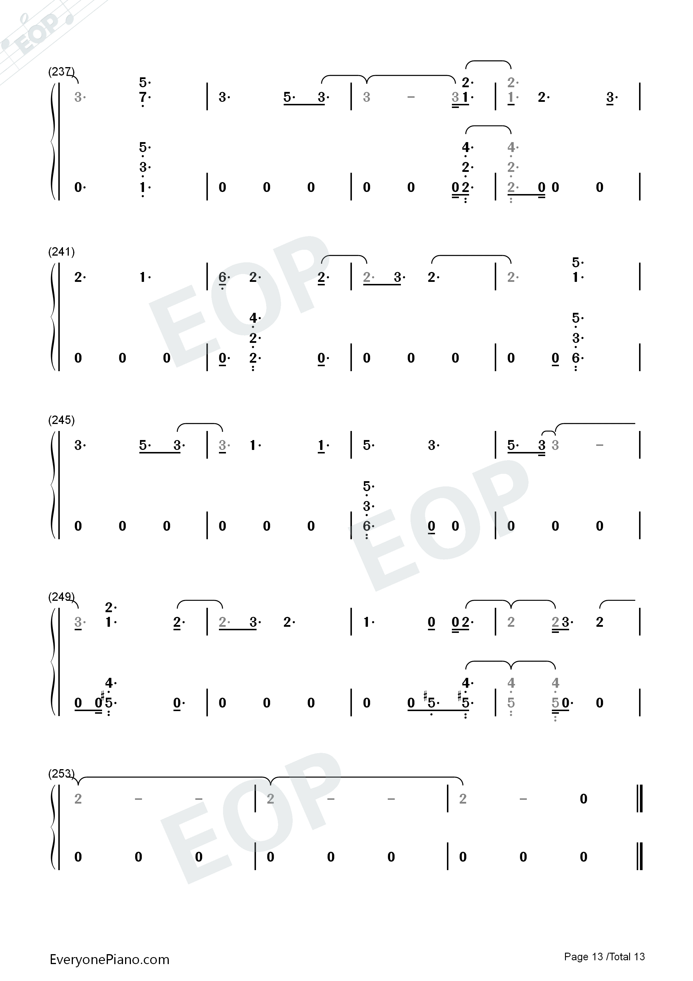 Why钢琴简谱_Shawn_Mendes演唱