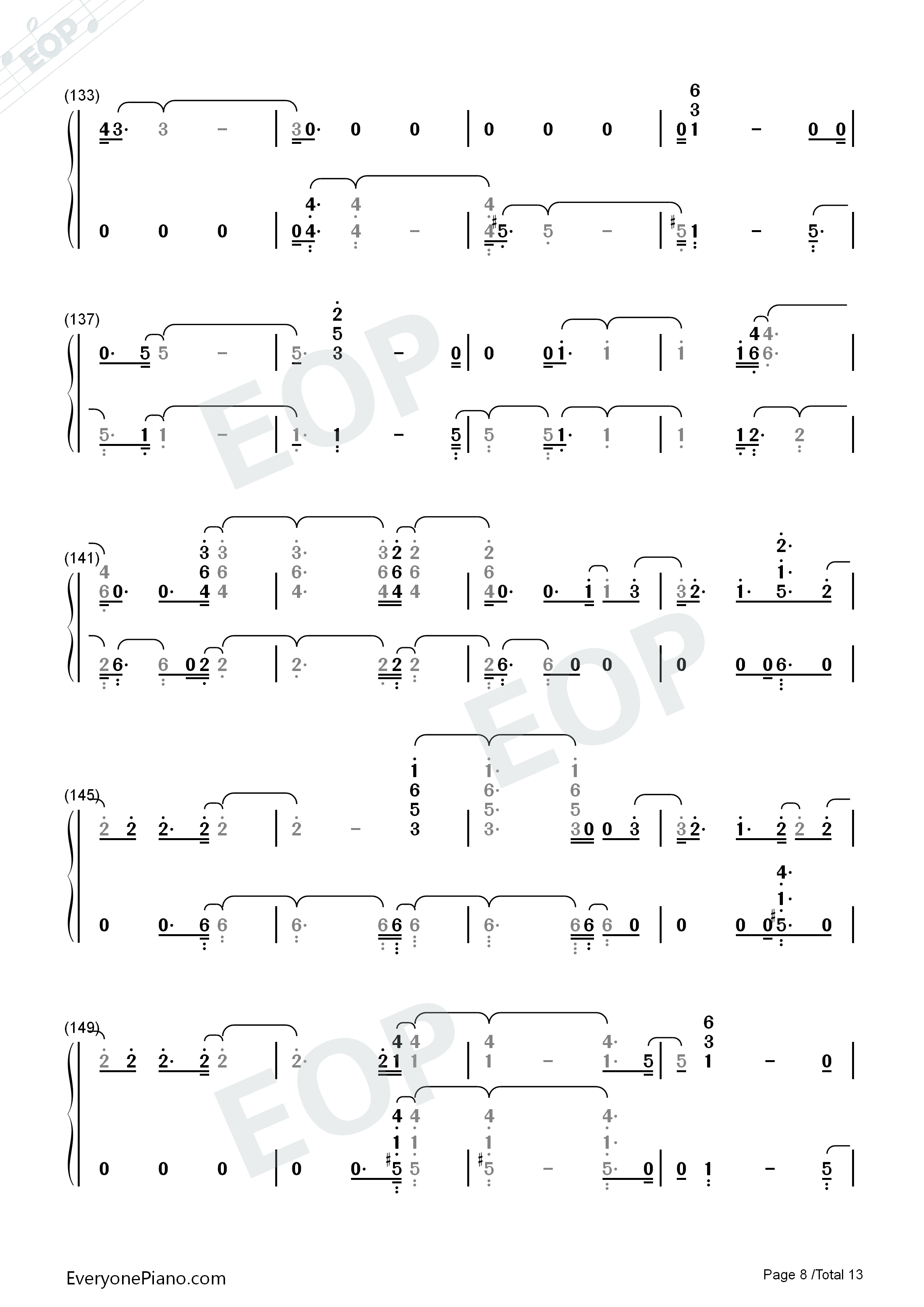Why钢琴简谱_Shawn_Mendes演唱