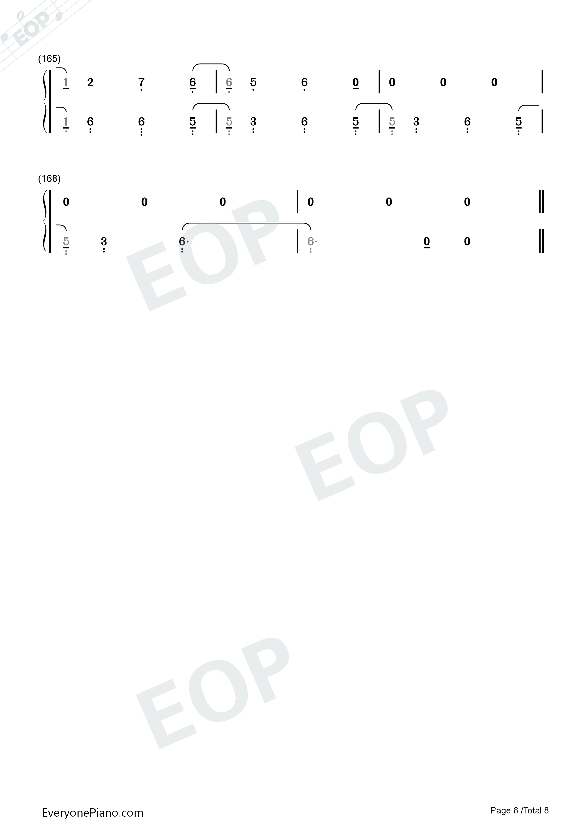 Call_Out_My_Name钢琴简谱_The_Weeknd演唱