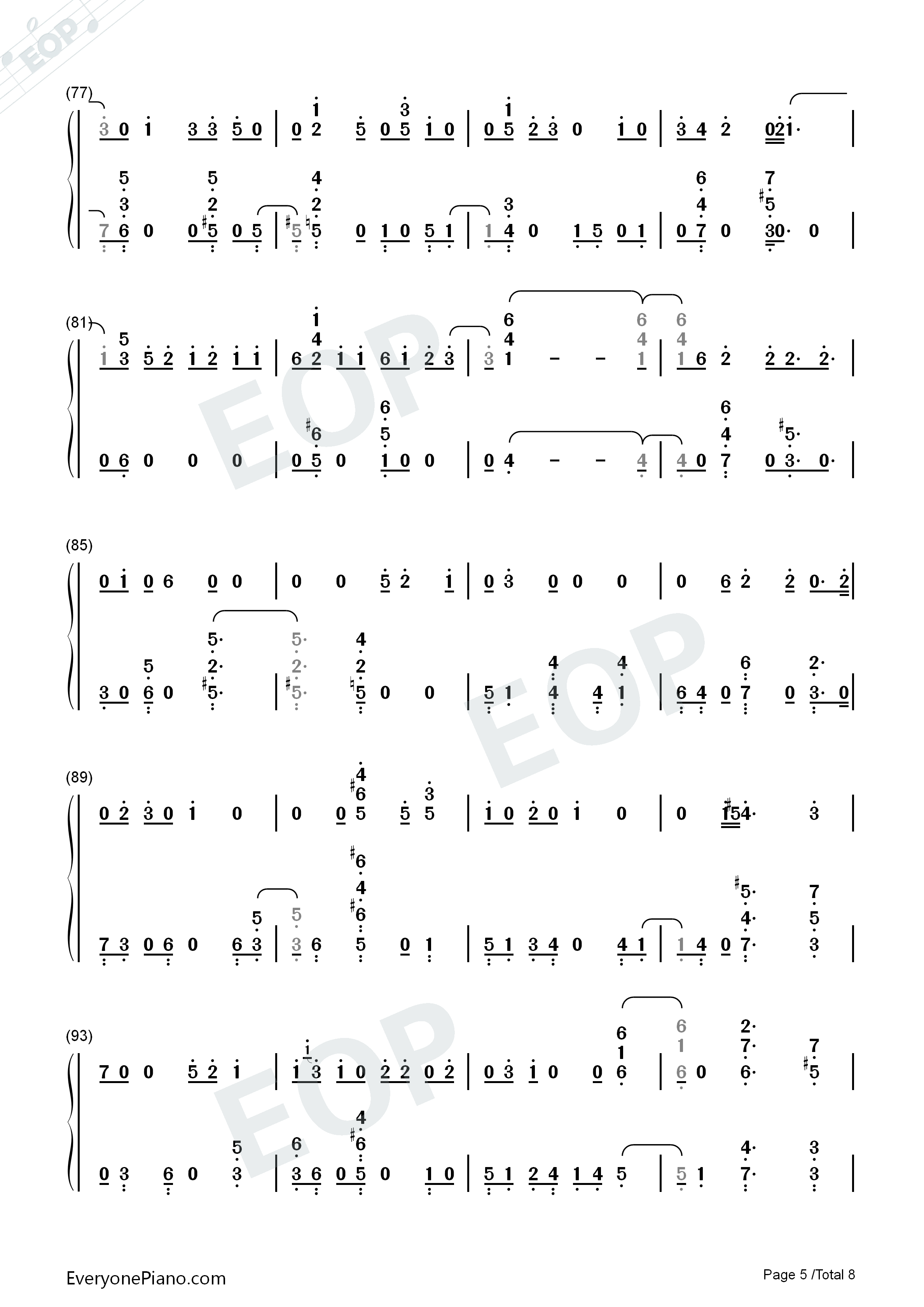 Love_Maze钢琴简谱_防弹少年团演唱