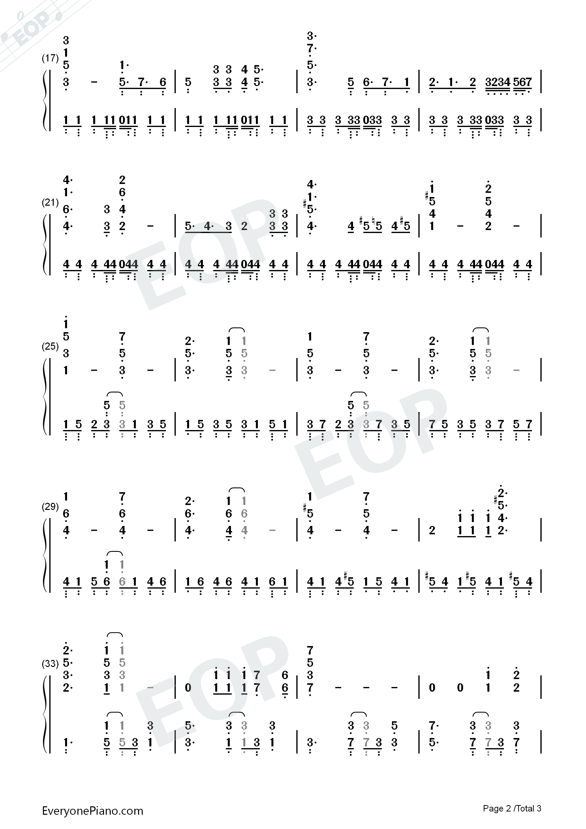 Red_Swan钢琴简谱_Yoshiki_Hyde演唱