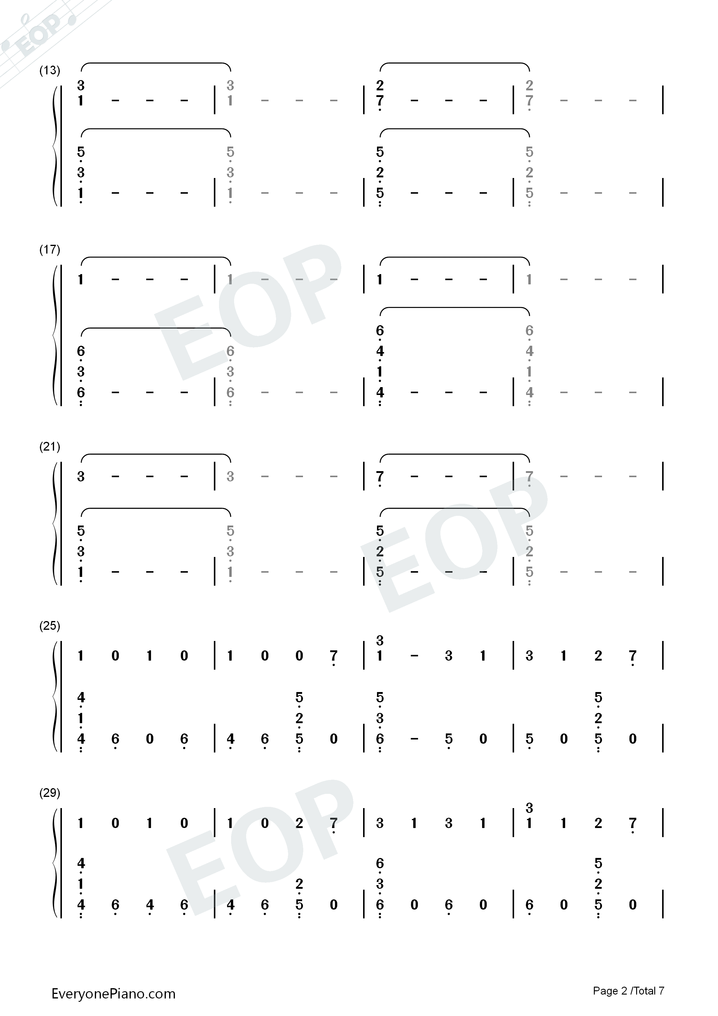 Don't_Watch_Me_Cry钢琴简谱_Jorja_Smith演唱