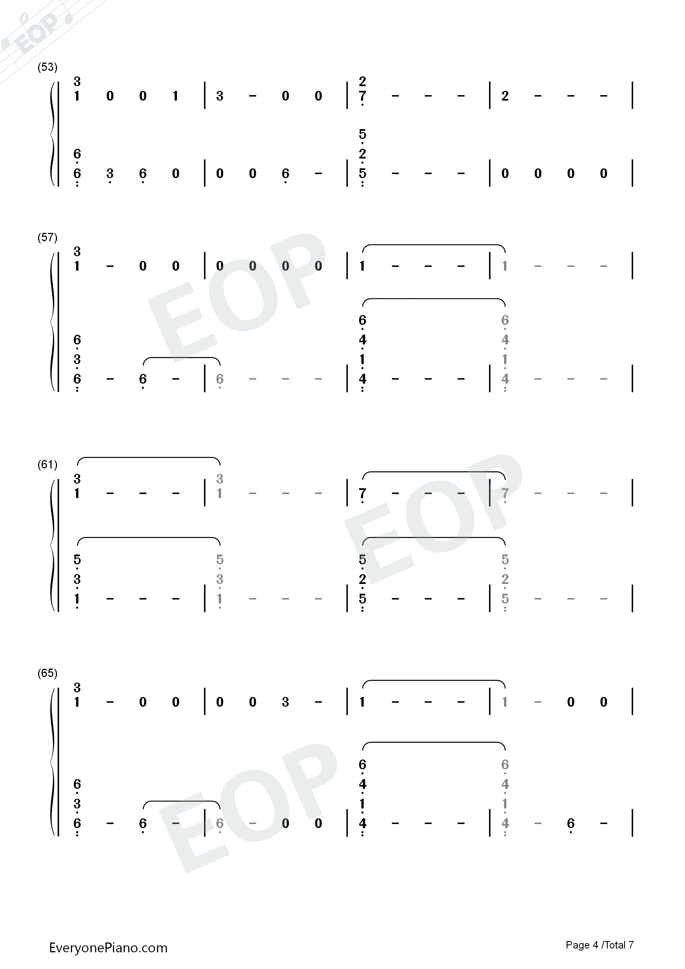 Don't_Watch_Me_Cry钢琴简谱_Jorja_Smith演唱