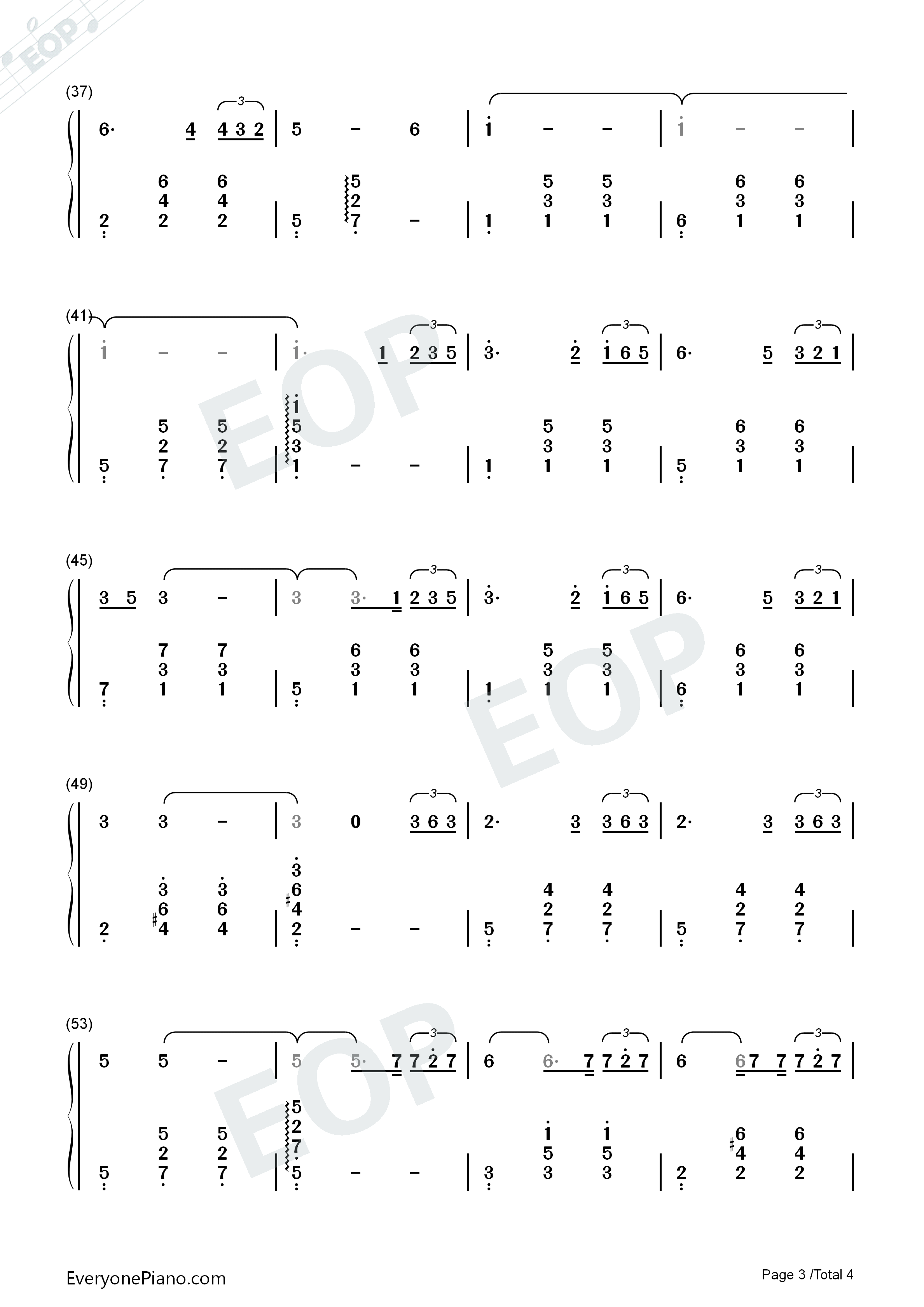 偶遇钢琴简谱_王菲演唱