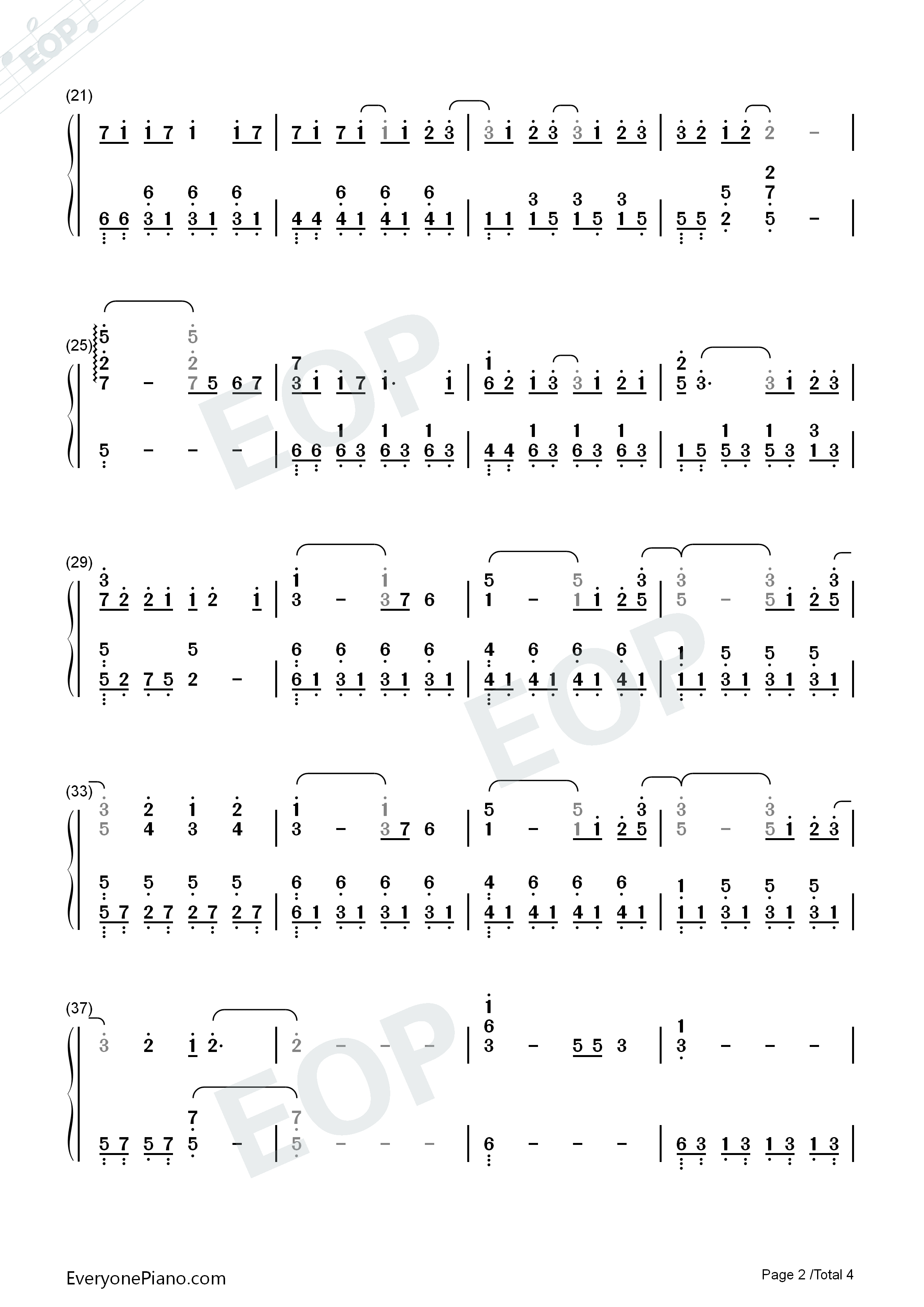 孩子钢琴简谱_华晨宇演唱