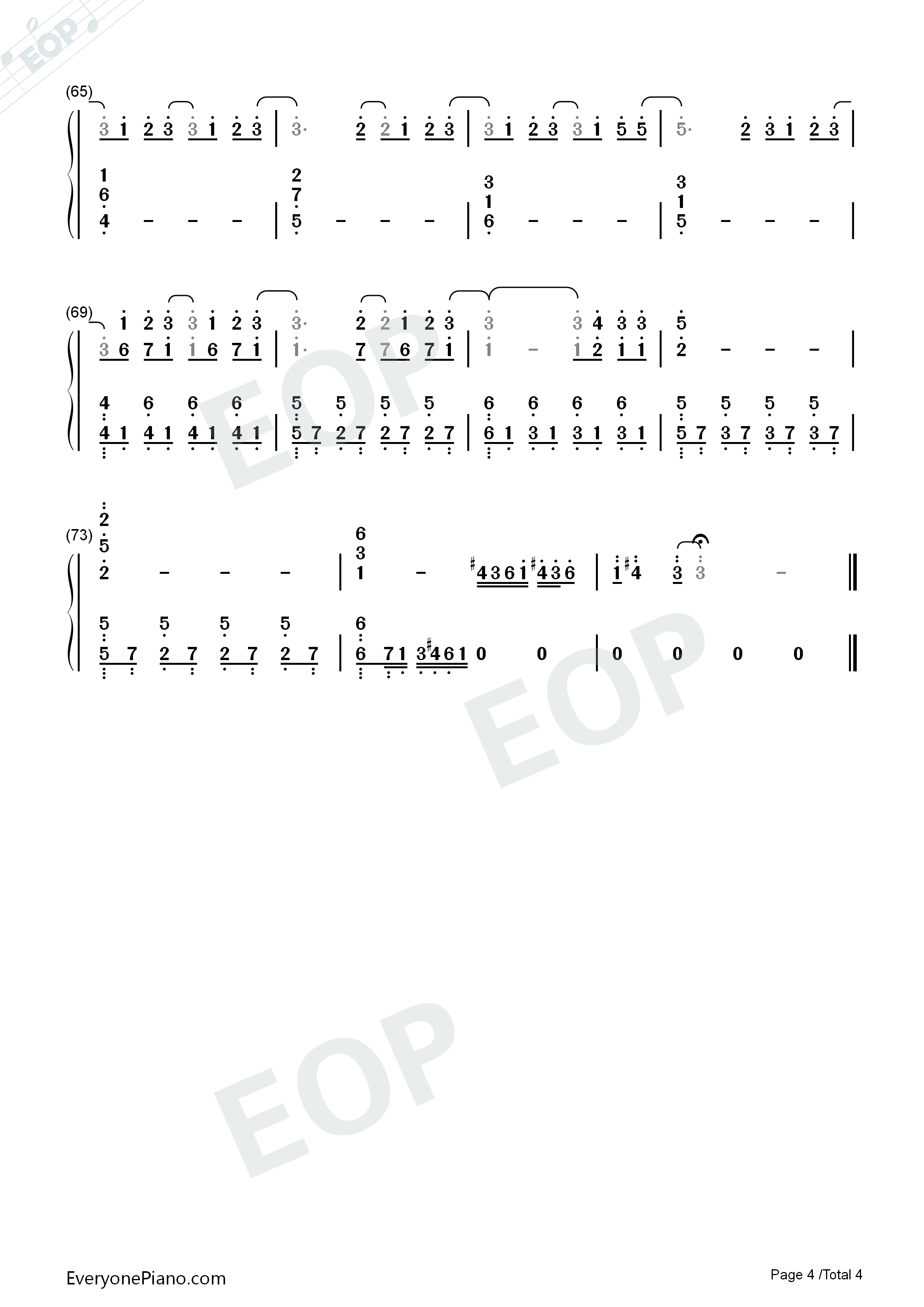 孩子钢琴简谱_华晨宇演唱