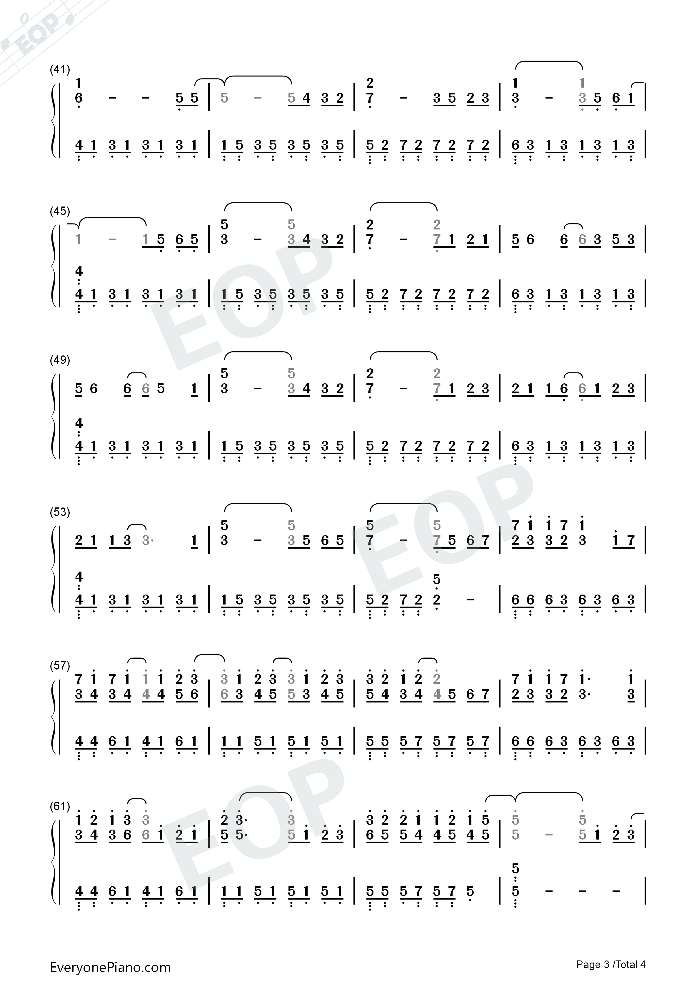 孩子钢琴简谱_华晨宇演唱