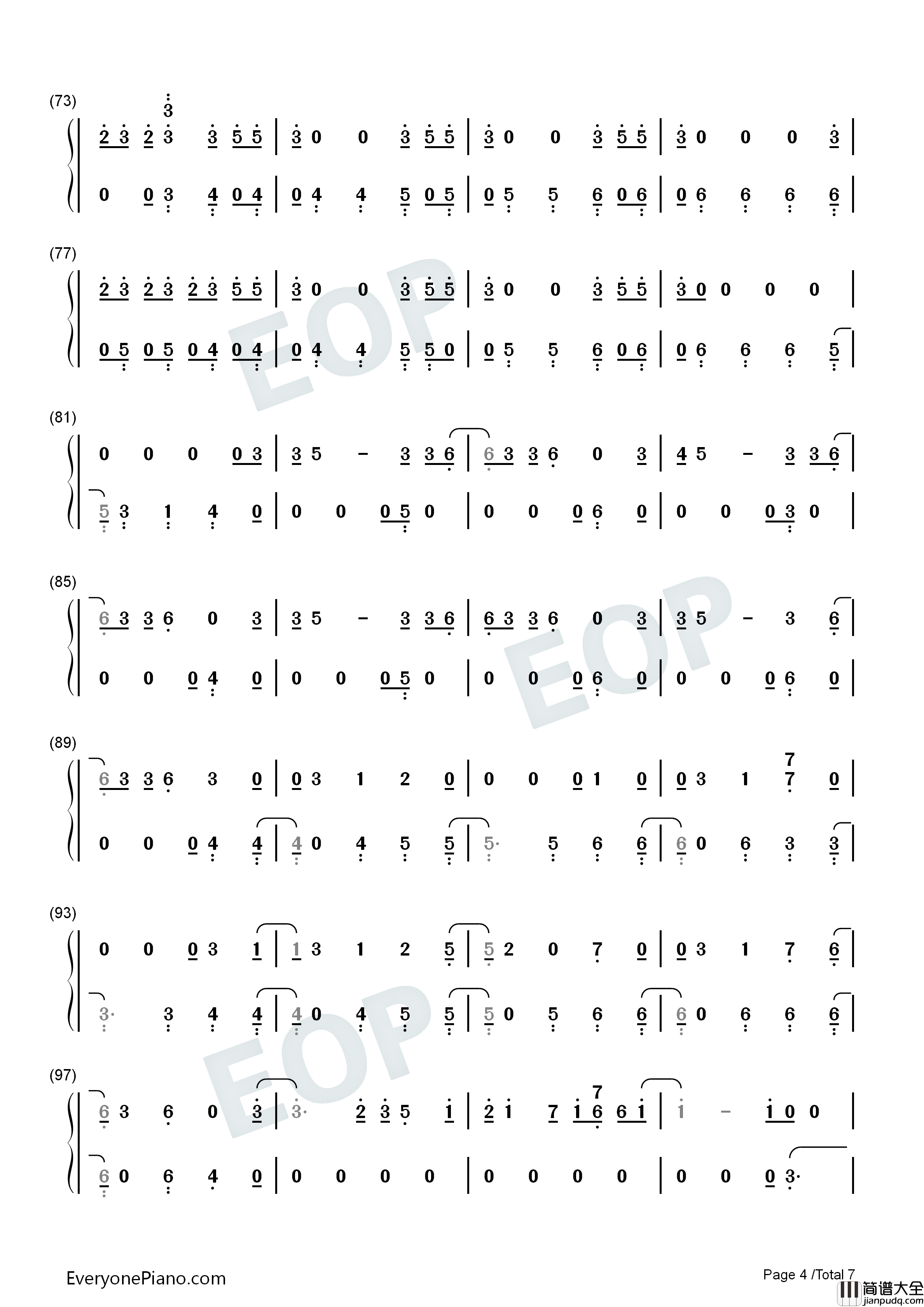 Fake_Love钢琴简谱_防弹少年团演唱