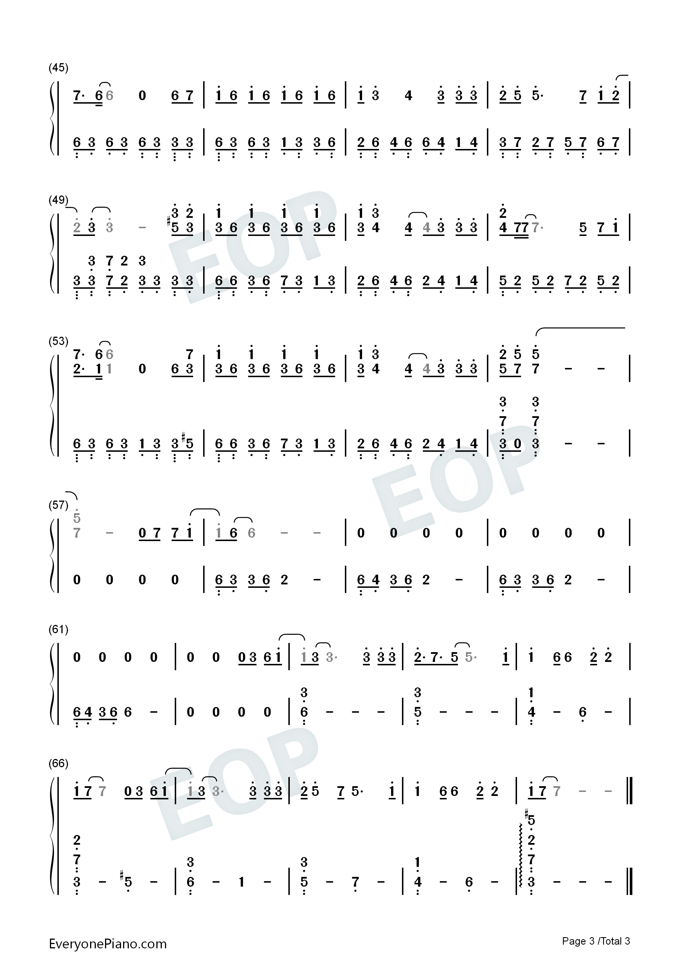 一生等你钢琴简谱_袁娅维演唱