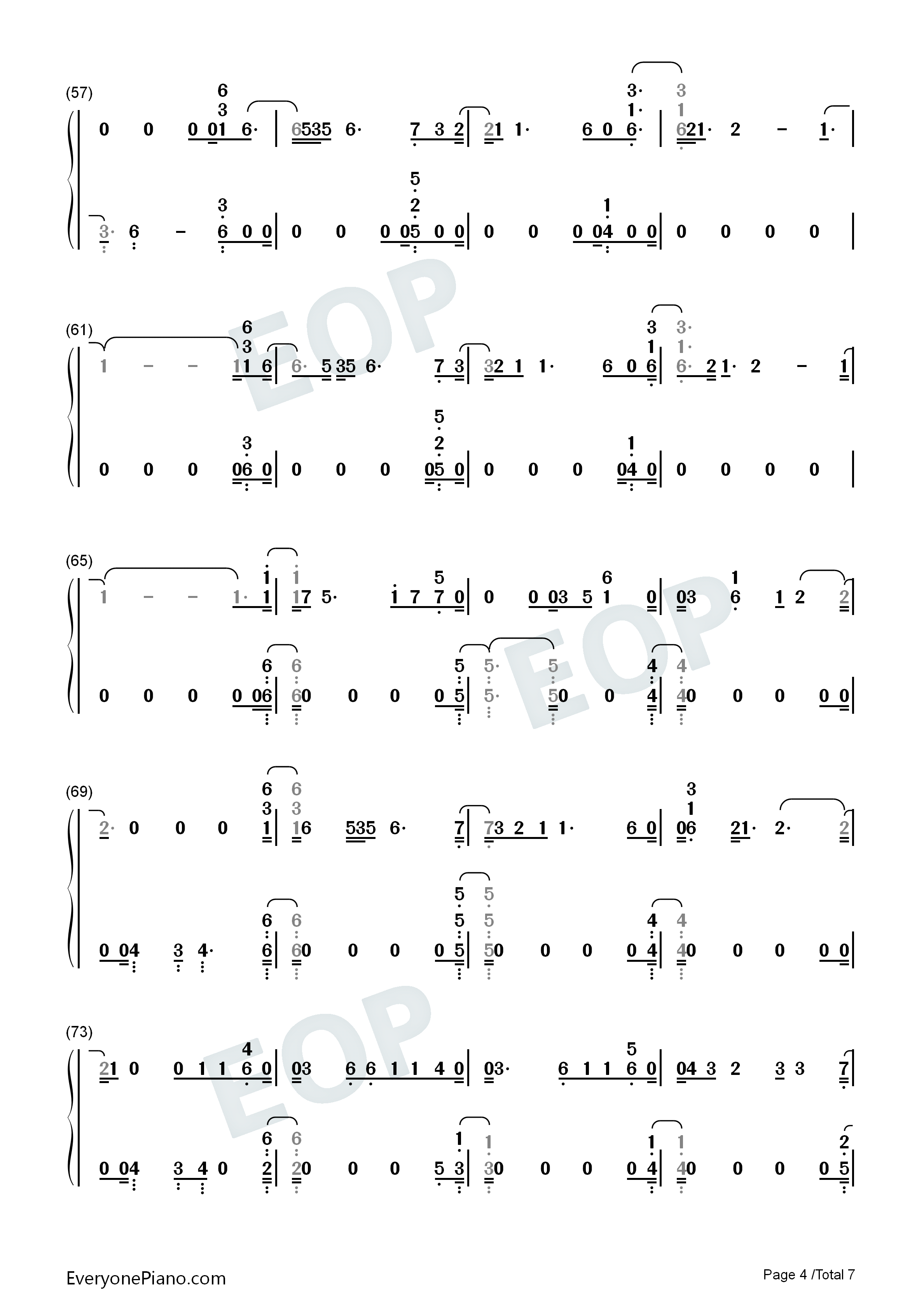 Ocean钢琴简谱_Martin_Garrix_Khalid演唱