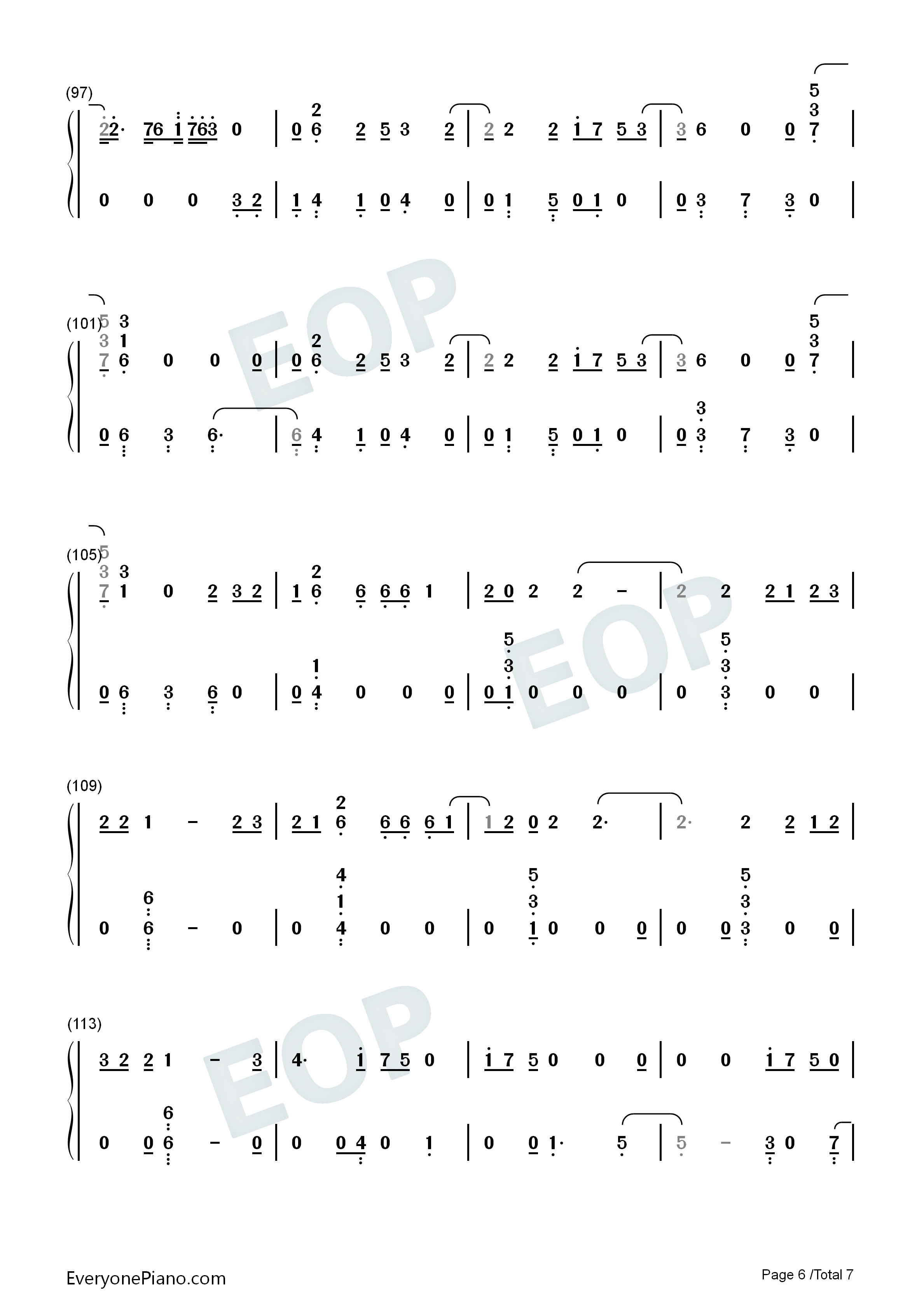 Ocean钢琴简谱_Martin_Garrix_Khalid演唱