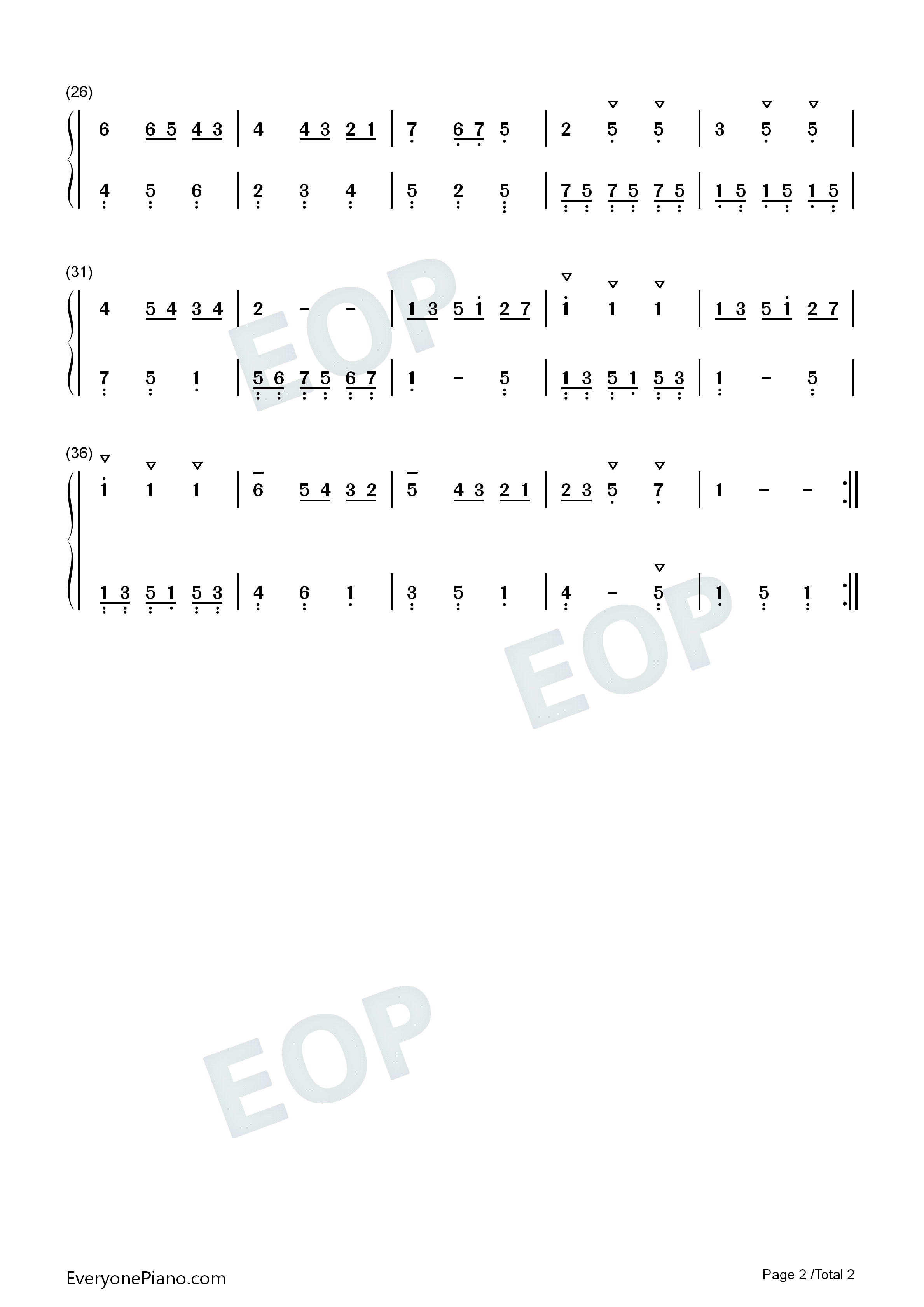 小步舞曲3钢琴简谱_巴赫演唱