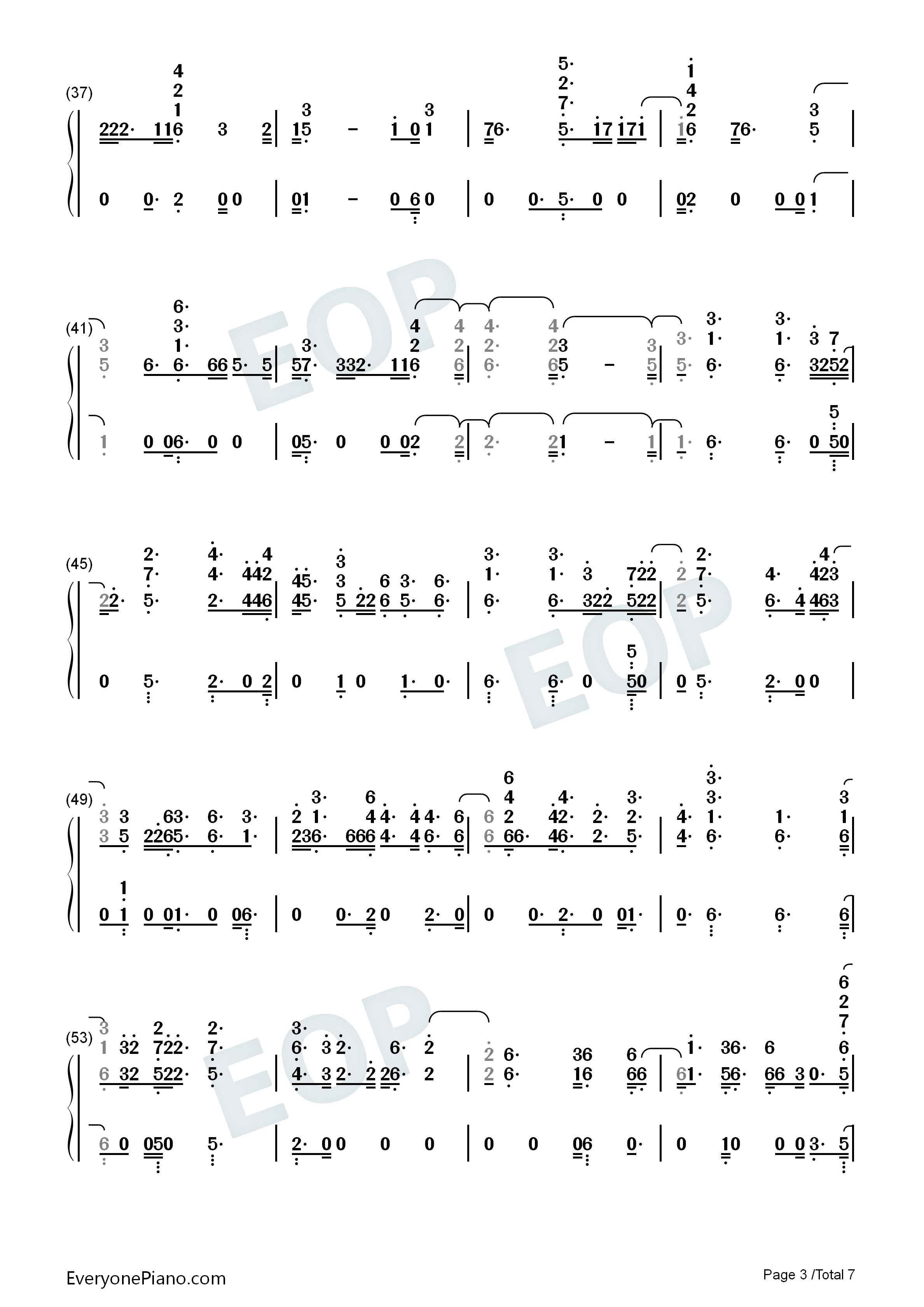 Mad_Love钢琴简谱_Sean_Paul_David_Guetta_Becky_G演唱