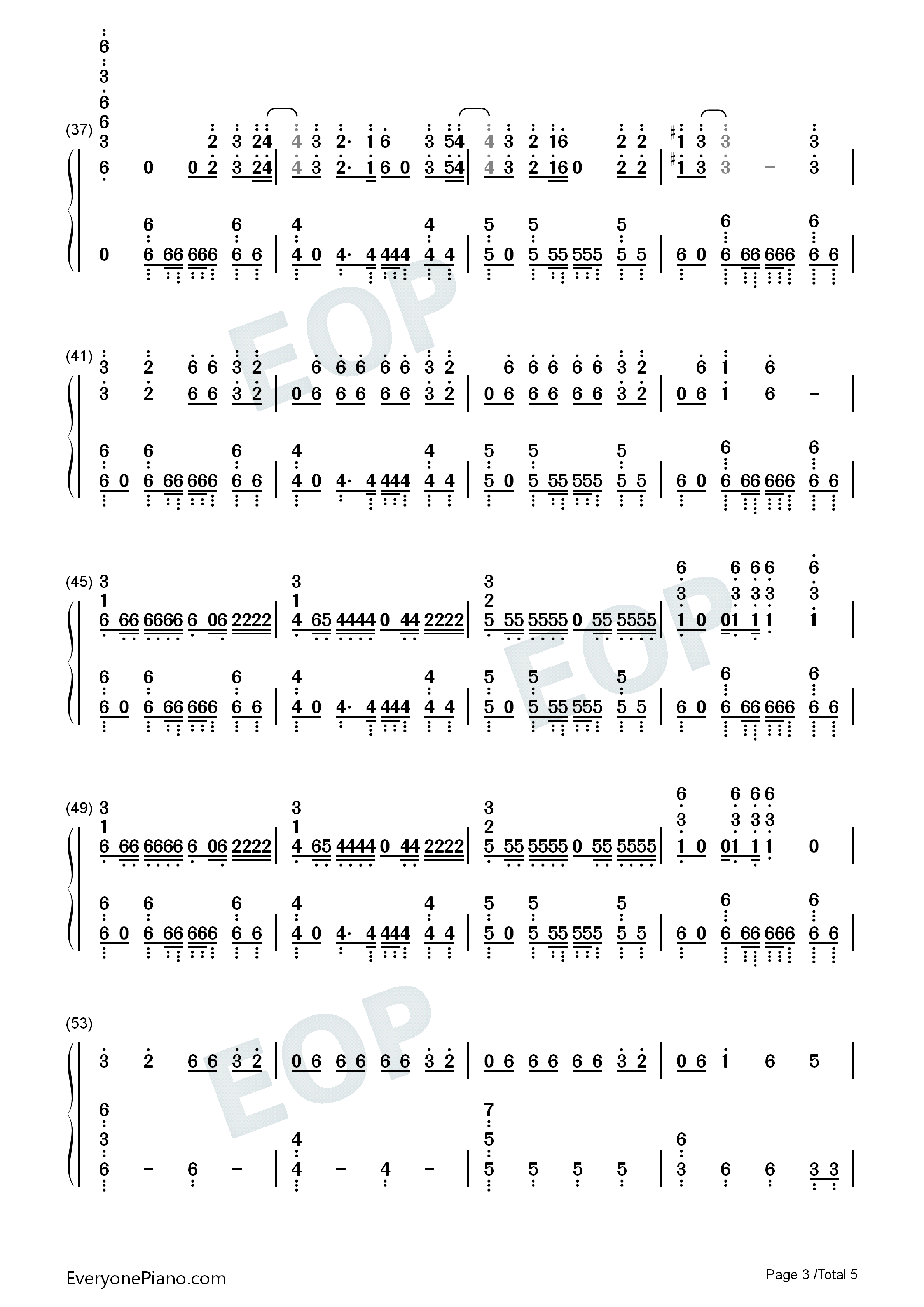 Side_Effects钢琴简谱_The_Chainsmokers_Emily_Warren演唱