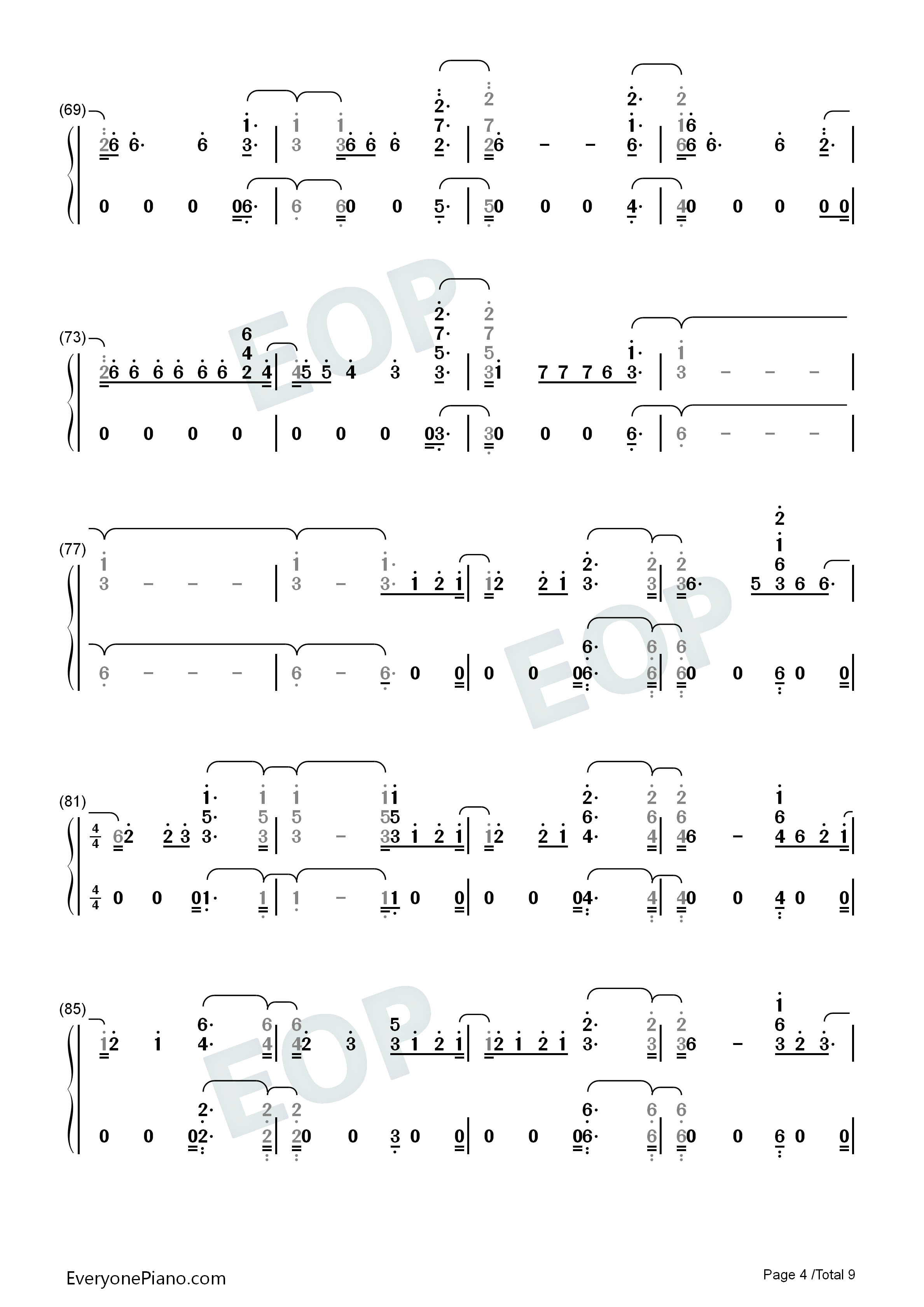 I_Did_Something_Bad钢琴简谱_Taylor_Swift演唱