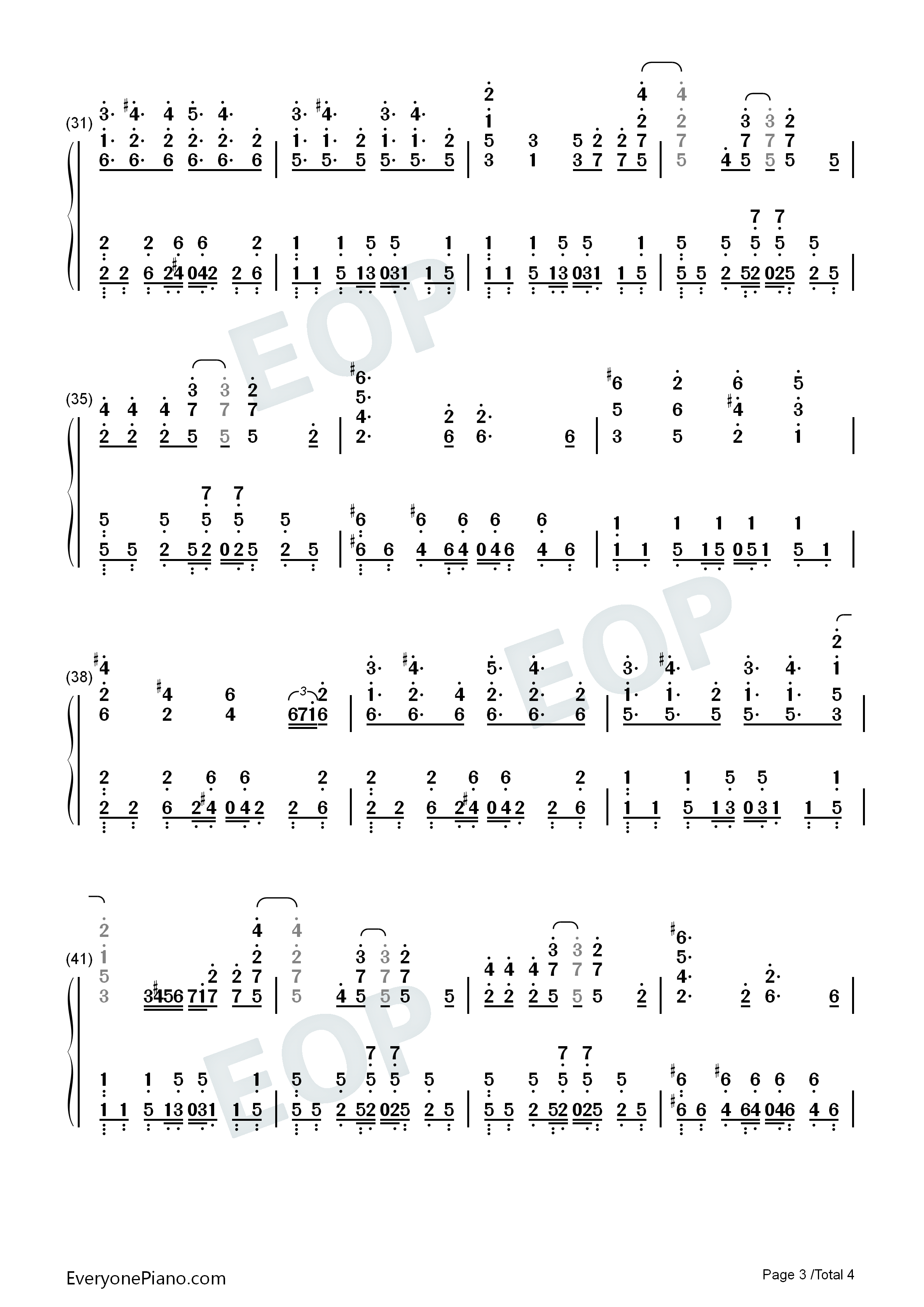 Make_my_Story钢琴简谱_Lenny_Code_Fiction演唱